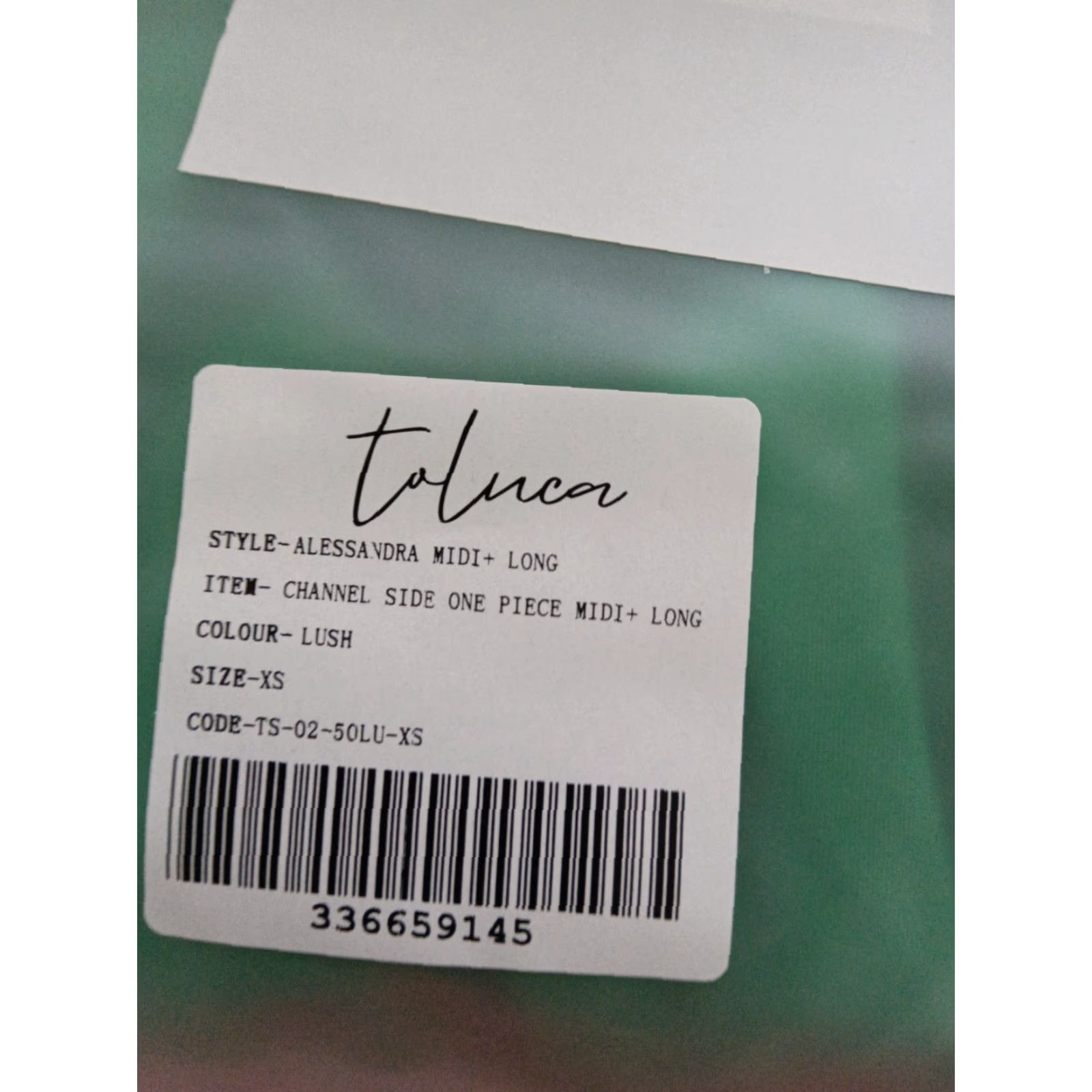 Chanel Toluca Swim Channel Side One Piece Midi Spaghetti Strap Swimsuit Bathing XS Lush Nylon Spandex Women Beach Sexy Size ONE SIZE - 6 Thumbnail