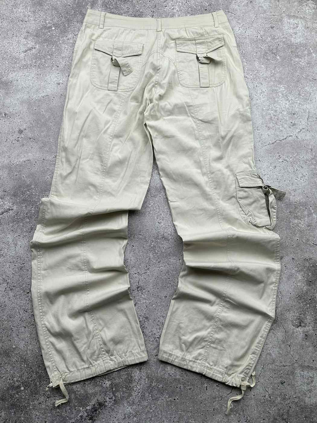 Japanese Brand Vintage Bondage Cargo Pants C464(V391) Size 28" / US 6 / IT 42 - 5 Thumbnail