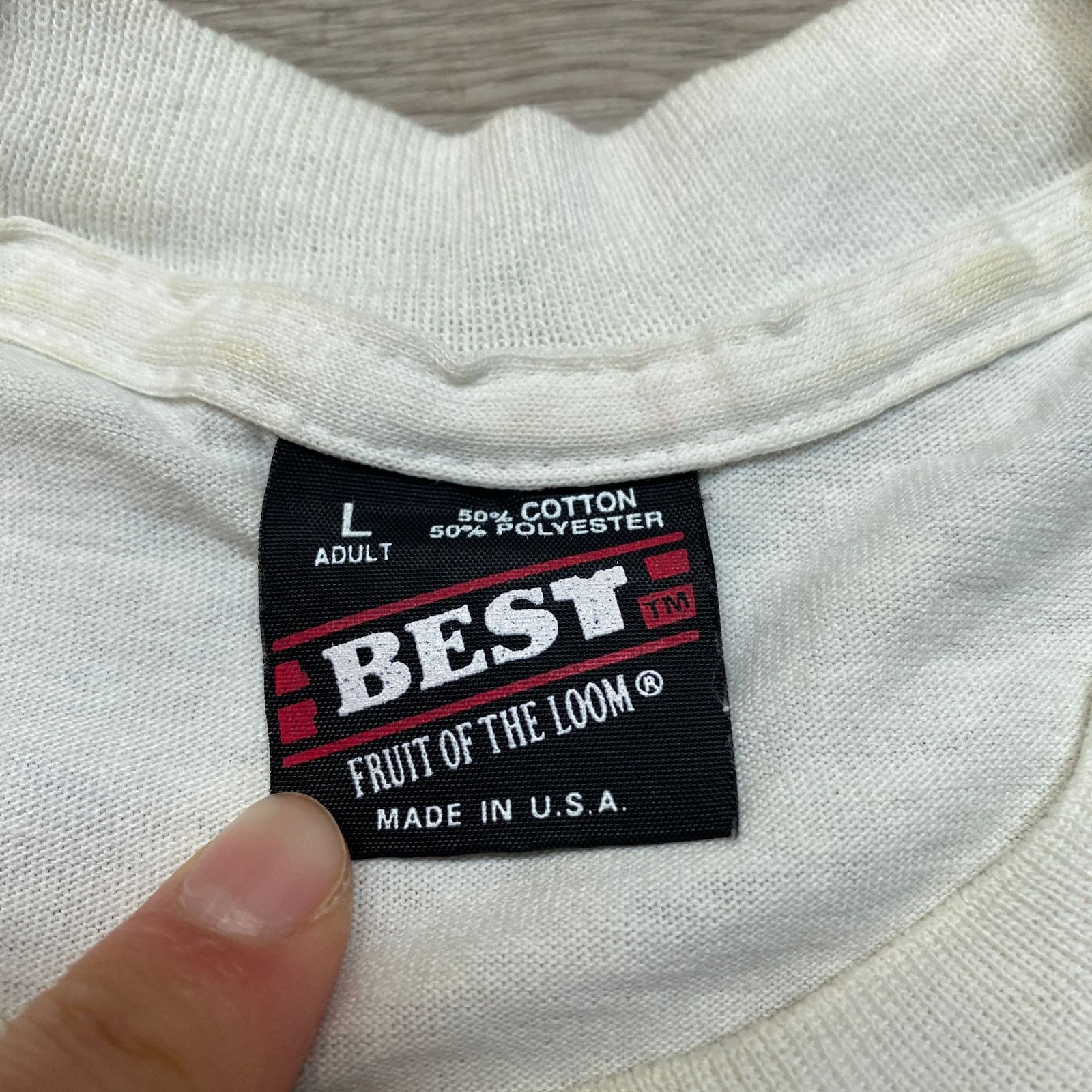 Fruit Of The Loom × Vintage VTG 90s California State Championship Gymnastics Shirt Large Size US L / EU 52-54 / 3 - 6 Thumbnail