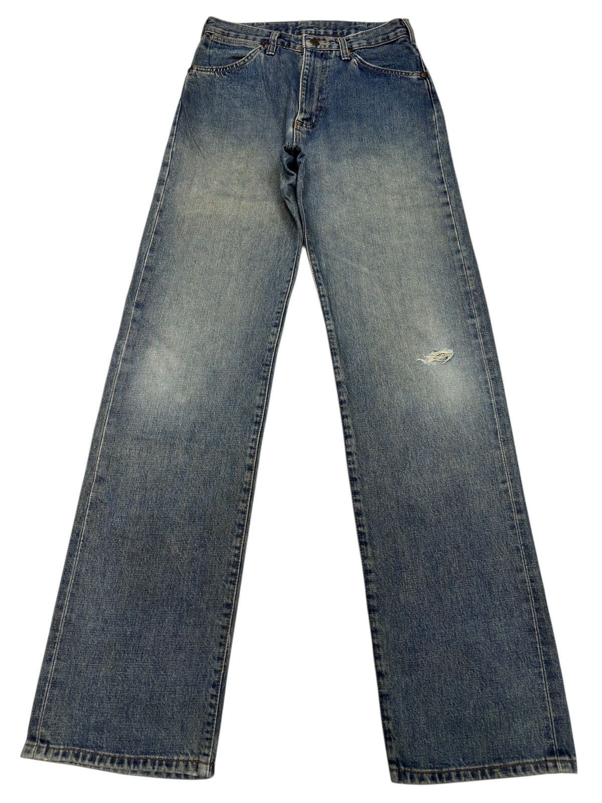 Kapital 💥VINTAGE WRANGLER LOOSE DISTRESSED DENIM JEANS Size US 27 - 1 Thumbnail