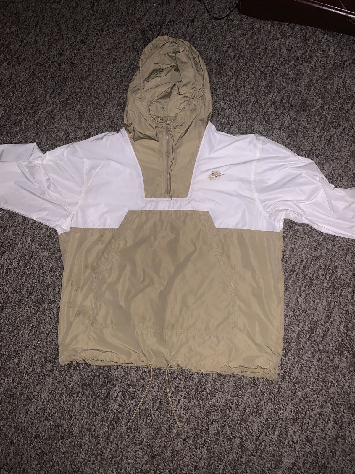 Nike Nike Men's Loose Fit Club Marina Anorak Size US M / EU 48-50 / 2 - 2 Thumbnail