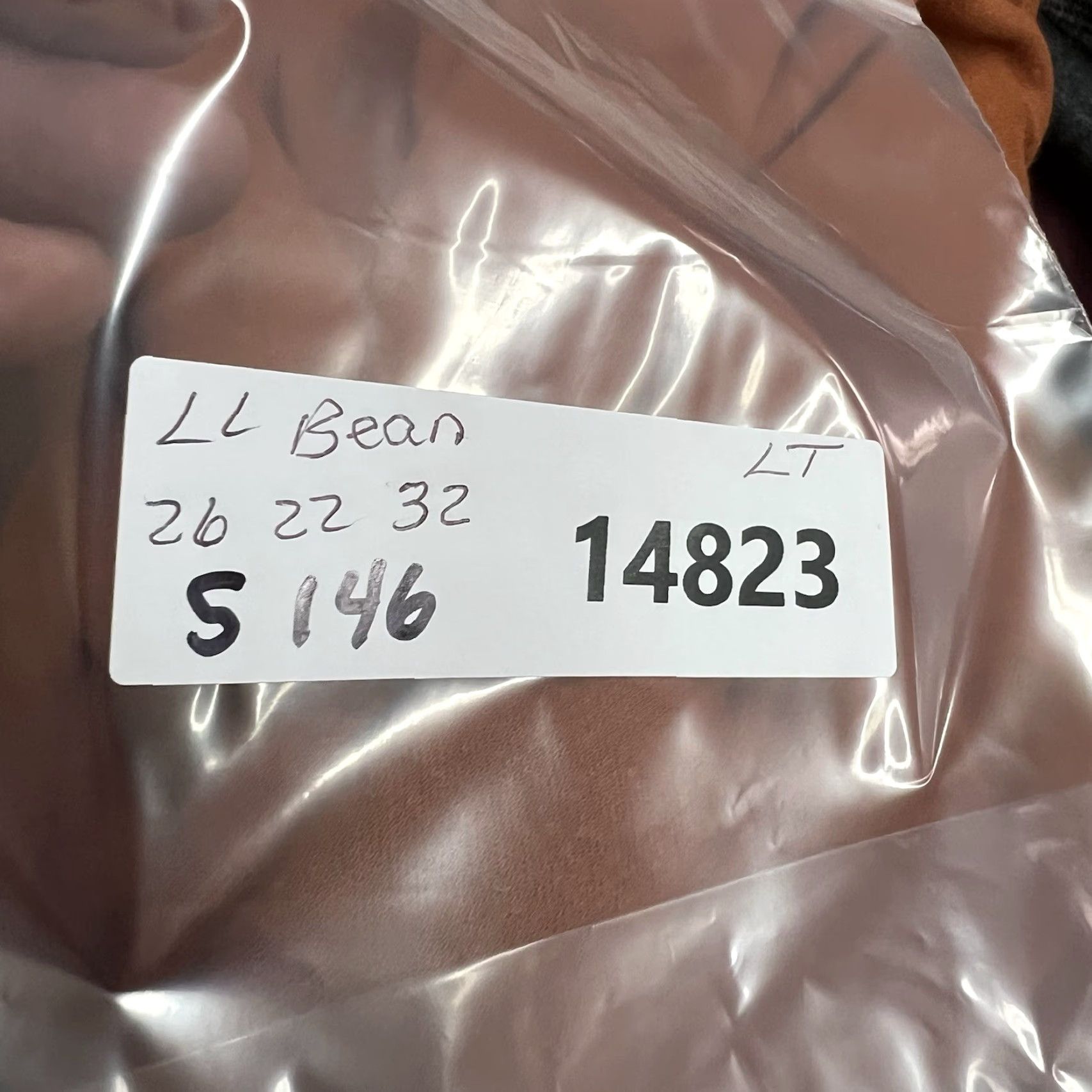Vintage LL Bean Shirt Mens LT Tall Amber Stretch Soft High Neck Long Sleeve US Made Size US L / EU 52-54 / 3 - 8 Thumbnail