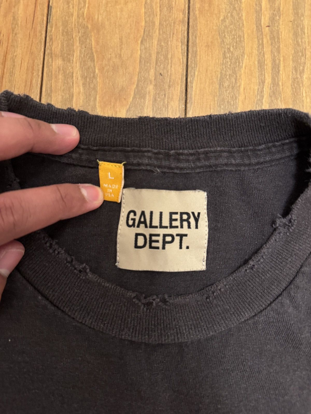Gallery Dept. Gallery Dept. Drive Thru Tee Size US L / EU 52-54 / 3 - 4 Thumbnail