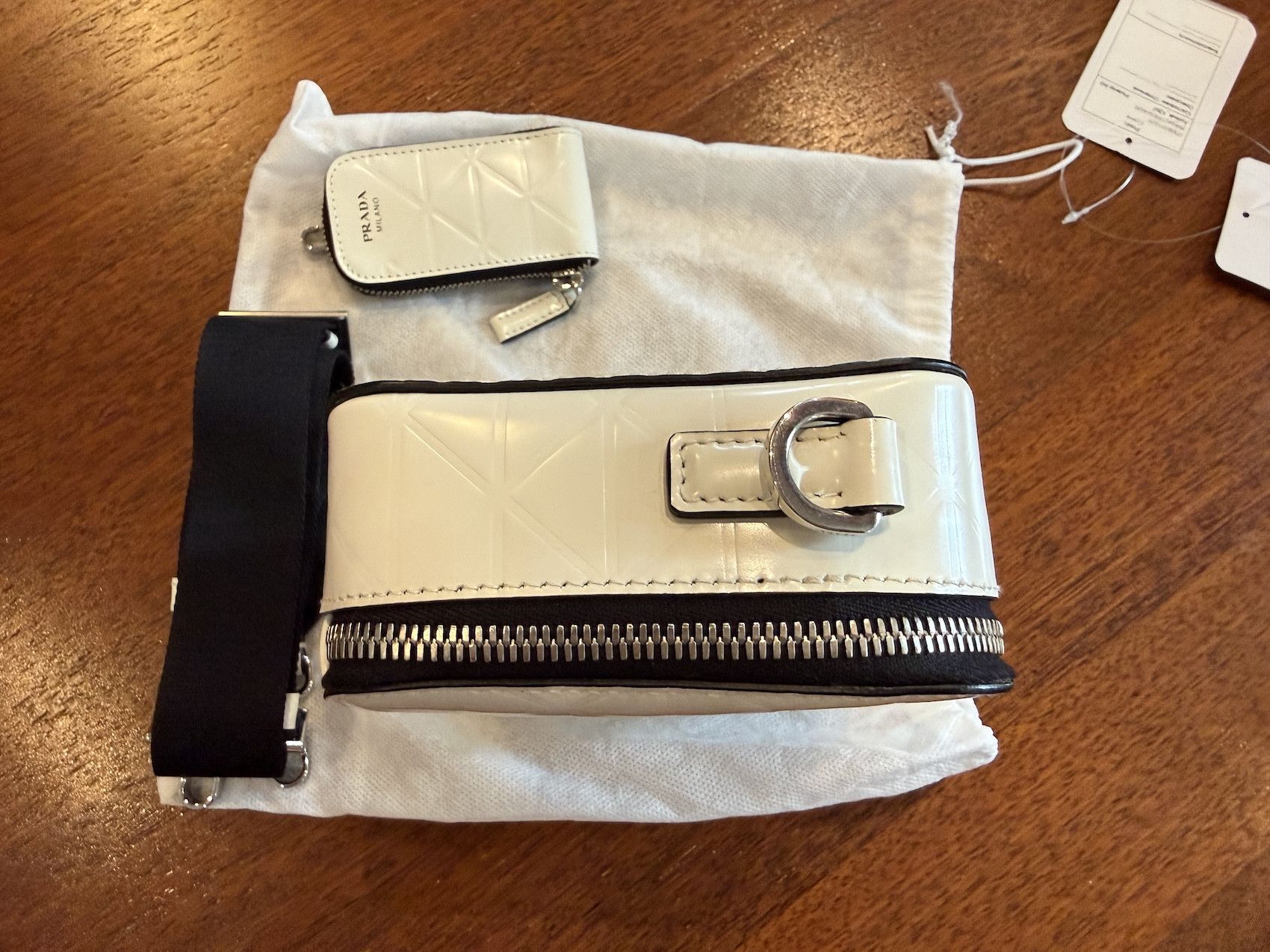 Prada SS'24 Brique Bag Diamond Cut Size ONE SIZE - 6 Thumbnail