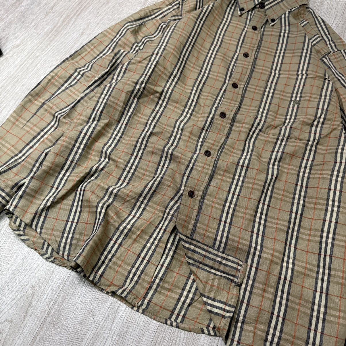 Burberry BURBERRY nova check button up shirt Size US XL / EU 56 / 4 - 2 Thumbnail