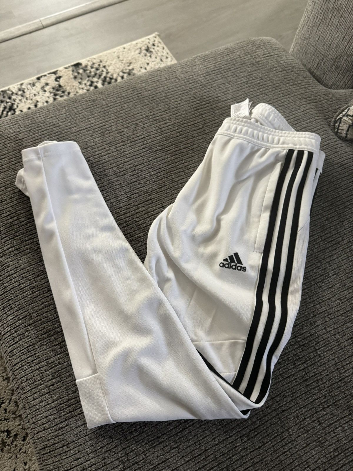 Adidas Adidas Tiro Pants ‘White’ Size US 30 / EU 46 - 1 Thumbnail