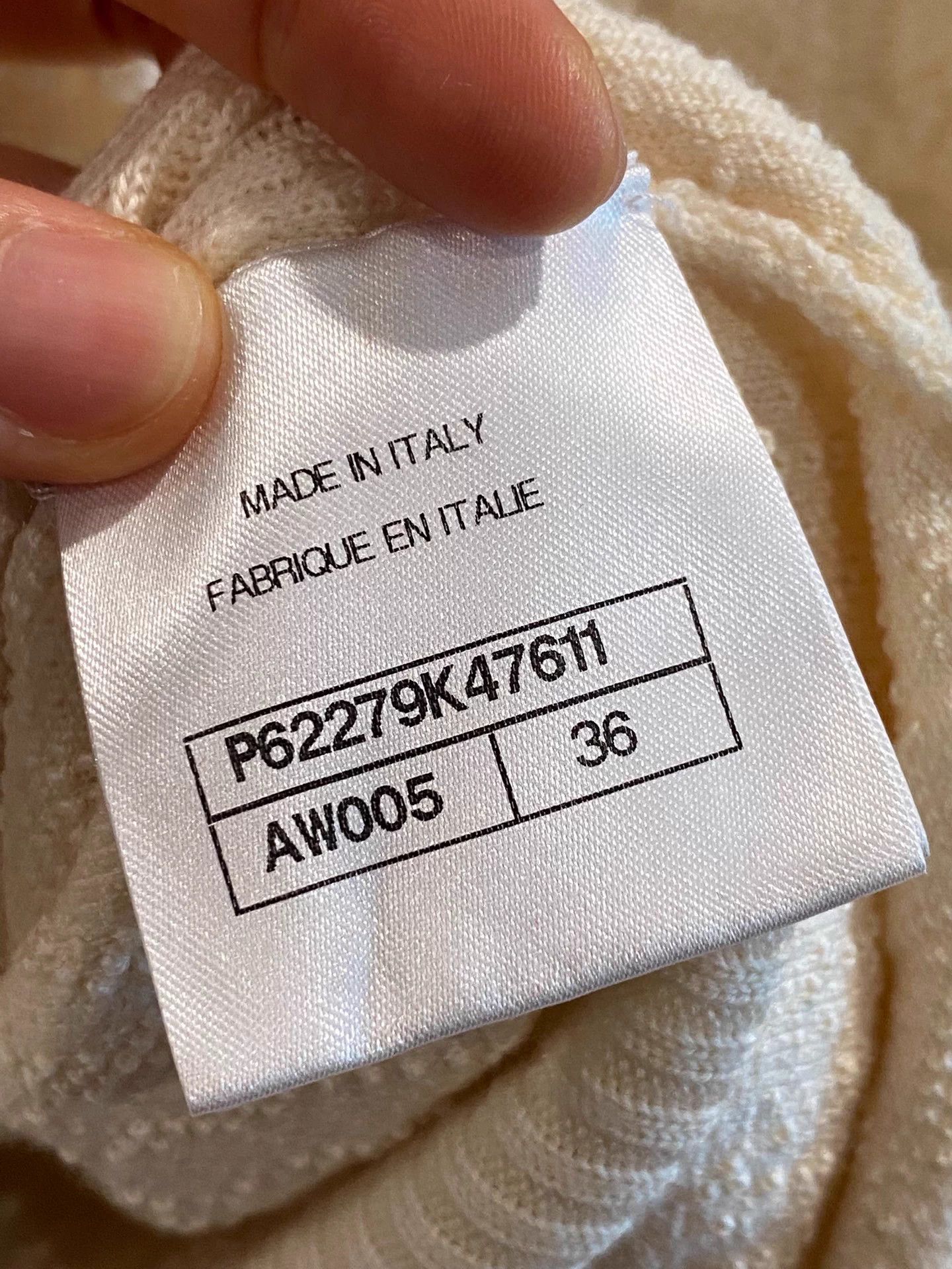 Chanel Chanel Wool Classic Dress Size 36 Authentic Size XS / US 0-2 / IT 36-38 - 4 Thumbnail
