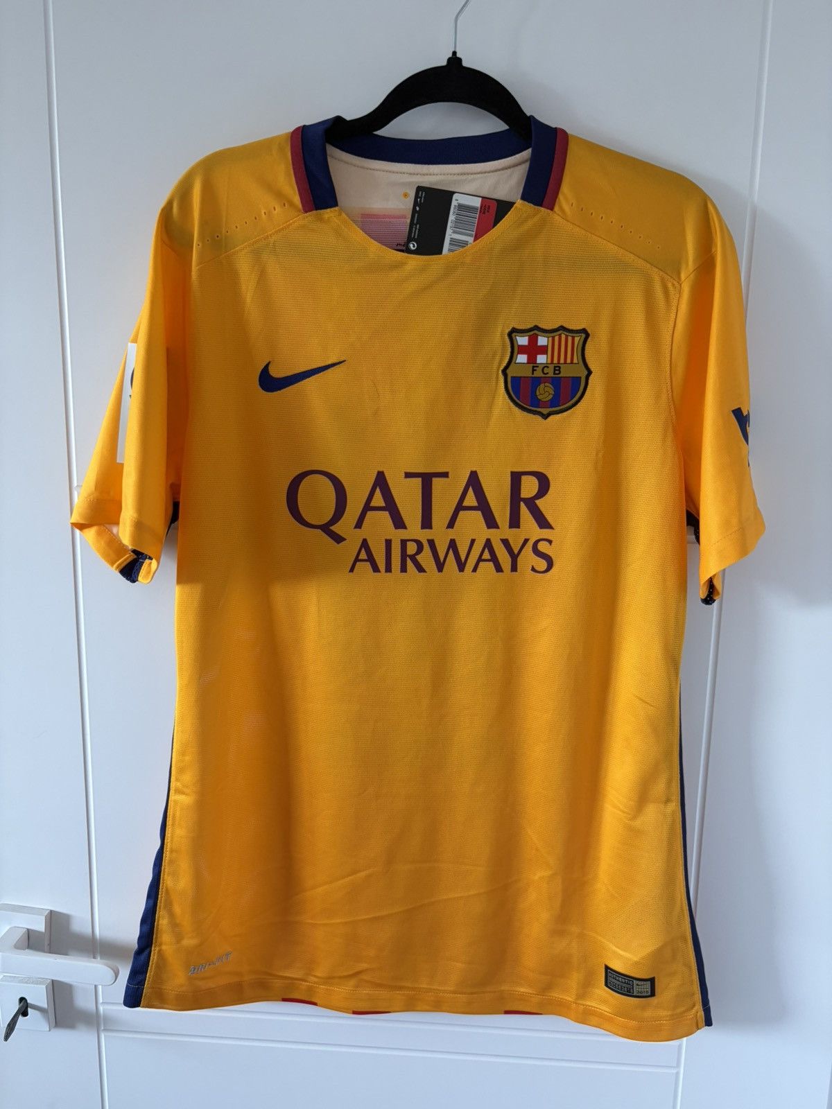 Barcelona nike 2015/2016 wyjazdowa Messi meczowa — zdjęcie 6