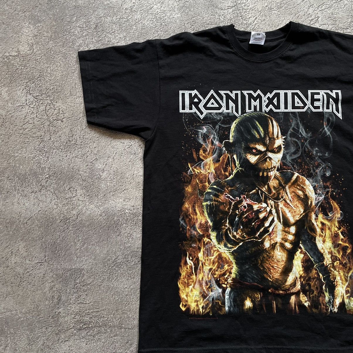 Band Tees Vintage Y2K Iron Maiden Scream Face Devil Creepy Horror Tee Size US M / EU 48-50 / 2 - 4 Thumbnail