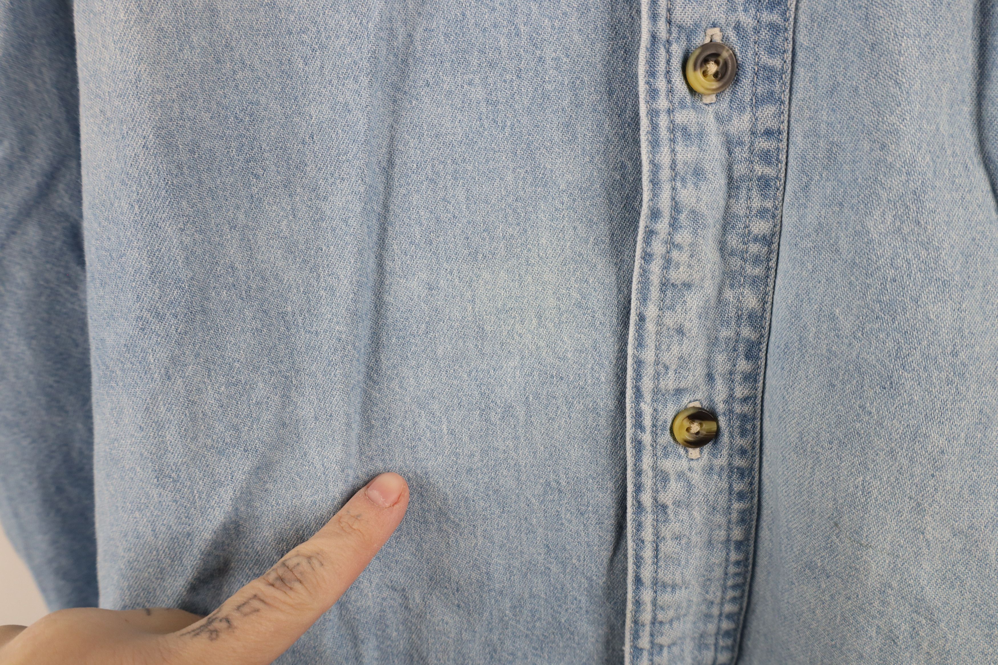 Vintage Vintage Y2K 2009 German American Festival Denim Button Shirt Size US XXL / EU 58 / 5 - 6 Thumbnail