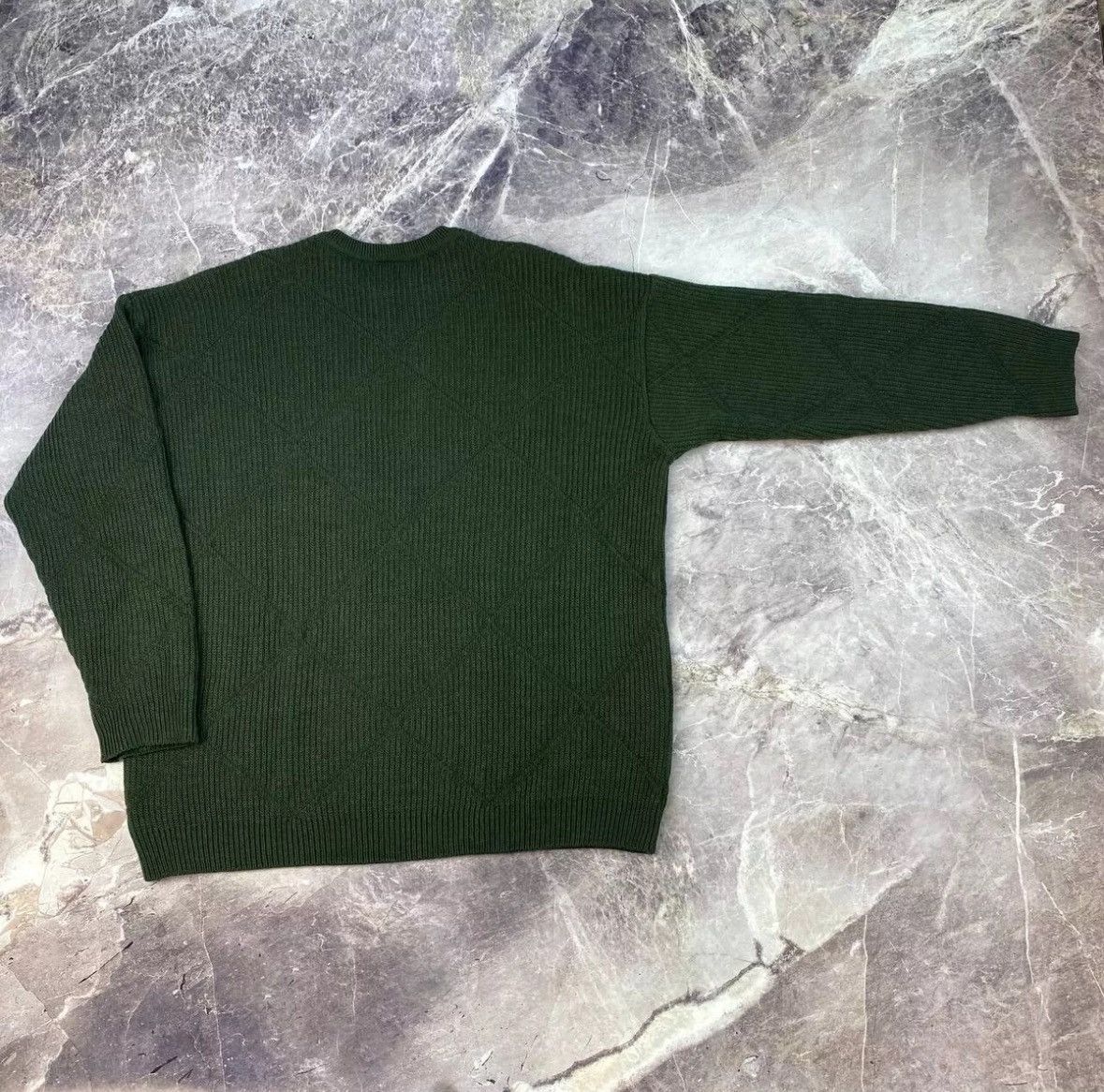 Lacoste × Vintage Vintage Lacoste Sweater Knit Green Wool Size XL Y2K Size US XL / EU 56 / 4 - 12 Thumbnail