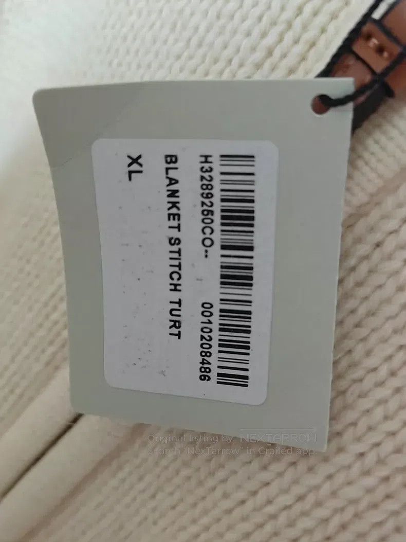 Loewe Loewe Beige Wool Hooded Sweater Size XL / US 12-14 / IT 48-50 - 7 Thumbnail