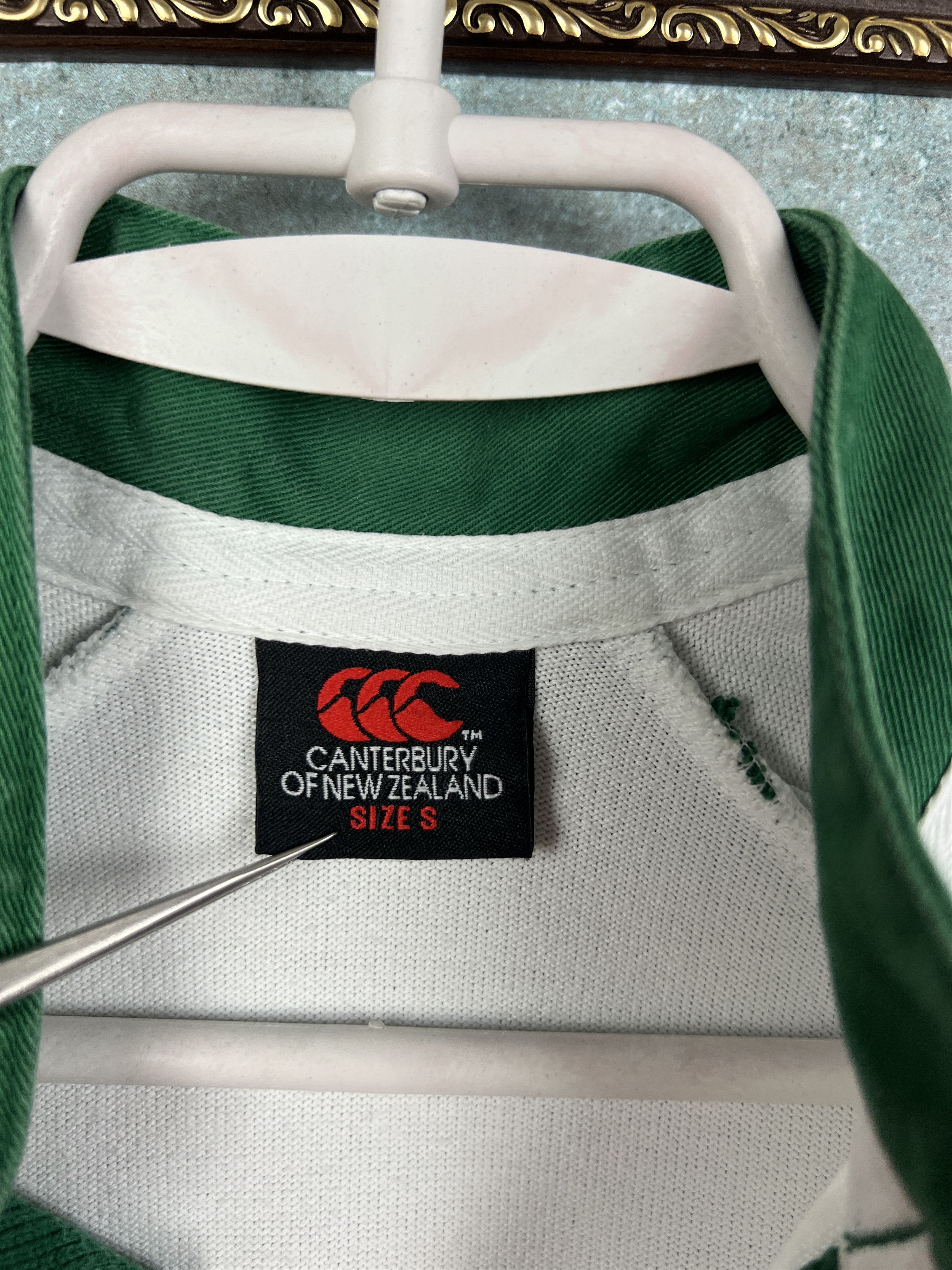 Vintage Ireland Canterbury Rugby Union Jersey Long Sleeve Rare Size US S / EU 44-46 / 1 - 6 Thumbnail