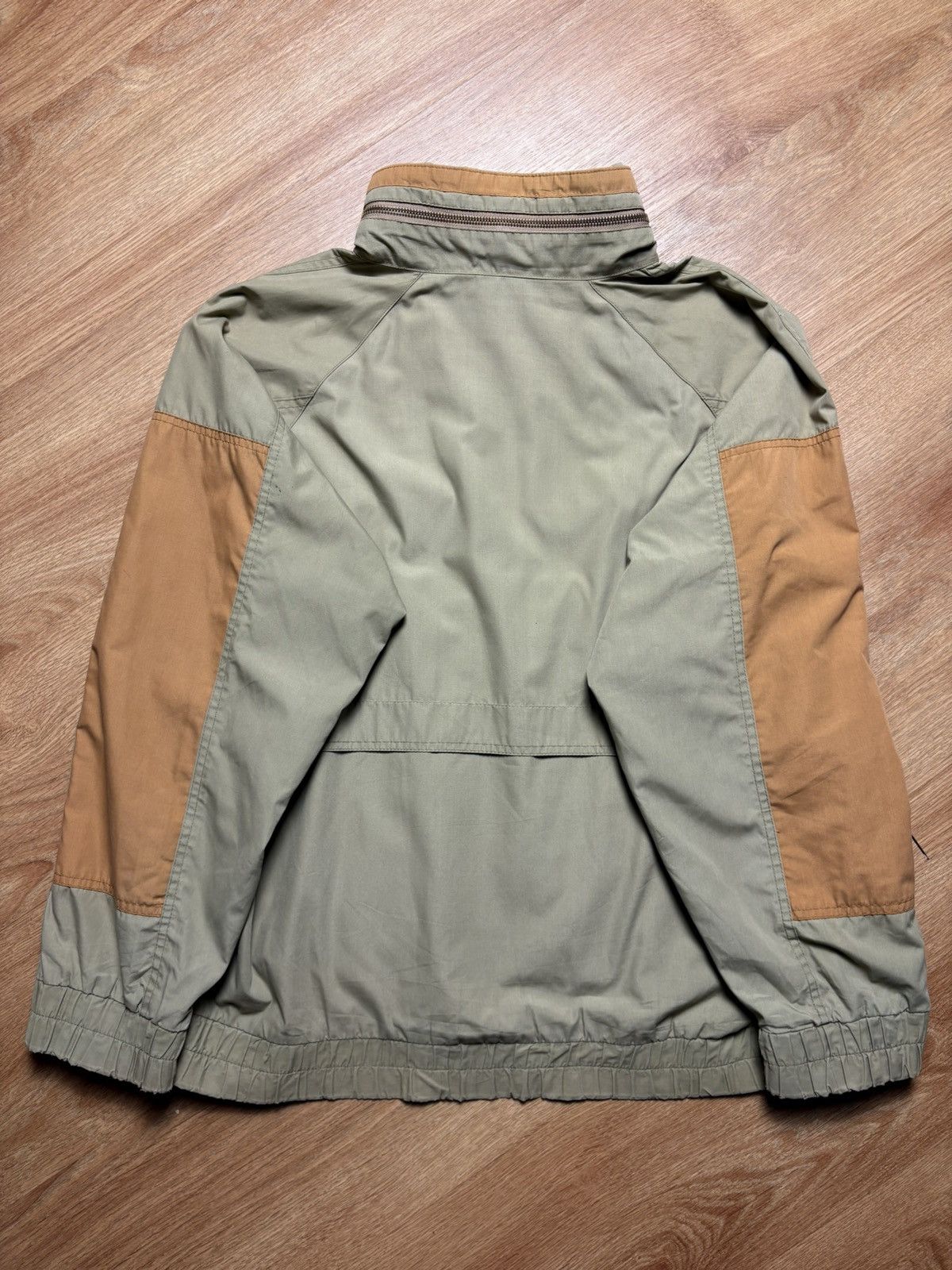 Levi's Levi's 90s Military Green Canvas Light Zip-up Jacket (L) Size US L / EU 52-54 / 3 - 3 Thumbnail