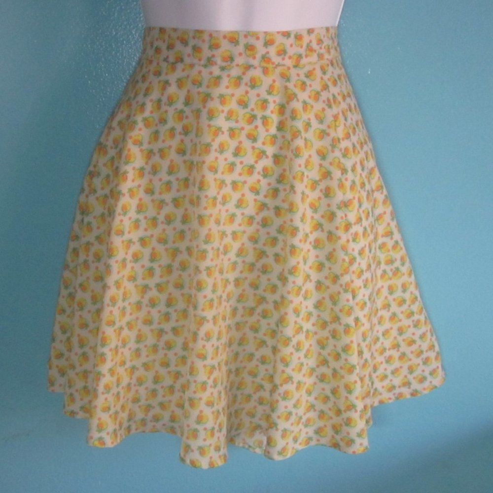 Forever 21 F21 Fruit Print Mini Skirt Y2K Size 27" / US 4 / IT 40 - 7 Thumbnail