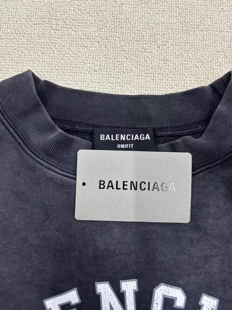 Balenciaga Balenciaga Crown Wheat Spike 1917 Old Washed Hoodie Sweate Size US M / EU 48-50 / 2 - 3 Thumbnail