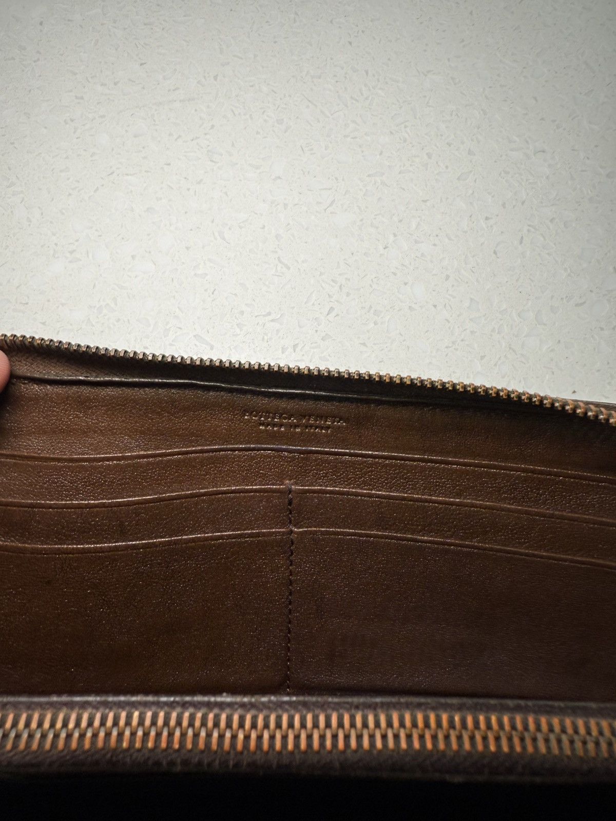 Bottega Veneta Bottega Veneta Brown Zippy Wallet Size ONE SIZE - 7 Thumbnail