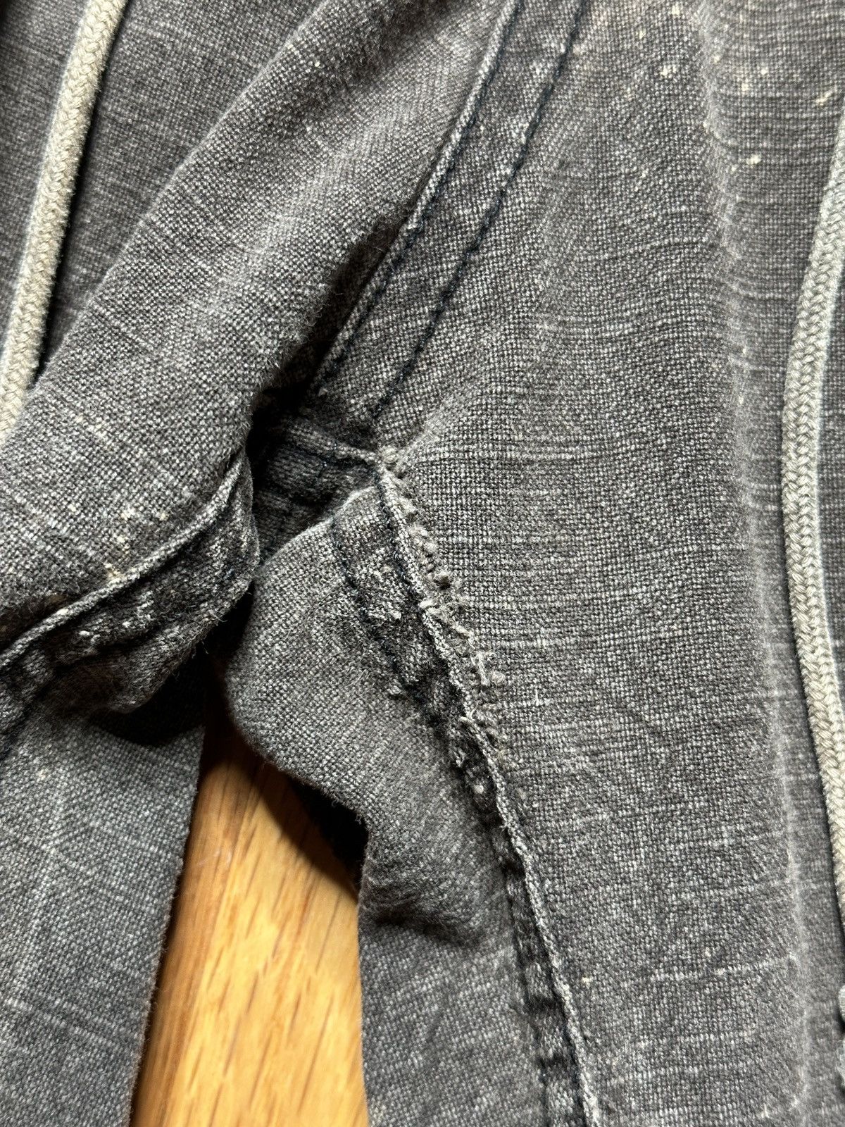 Story Mfg. Story mfg. Peace Pants - Black Slub Size US 30 / EU 46 - 10 Thumbnail