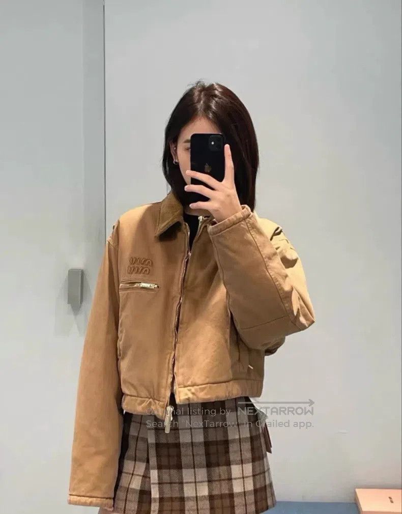 Miu Miu Miu Miu 36 Cotton-padded jacket coat in autumn and winter Size S / US 4 / IT 40 - 6 Thumbnail