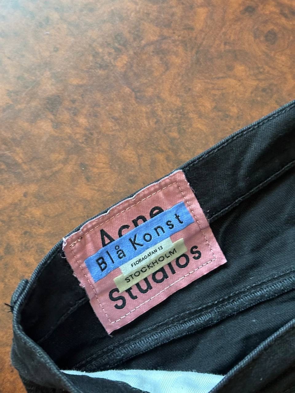 Acne Studios Acne Studios black Jeans old money max stay pants Size US 34 / EU 50 - 2 Thumbnail