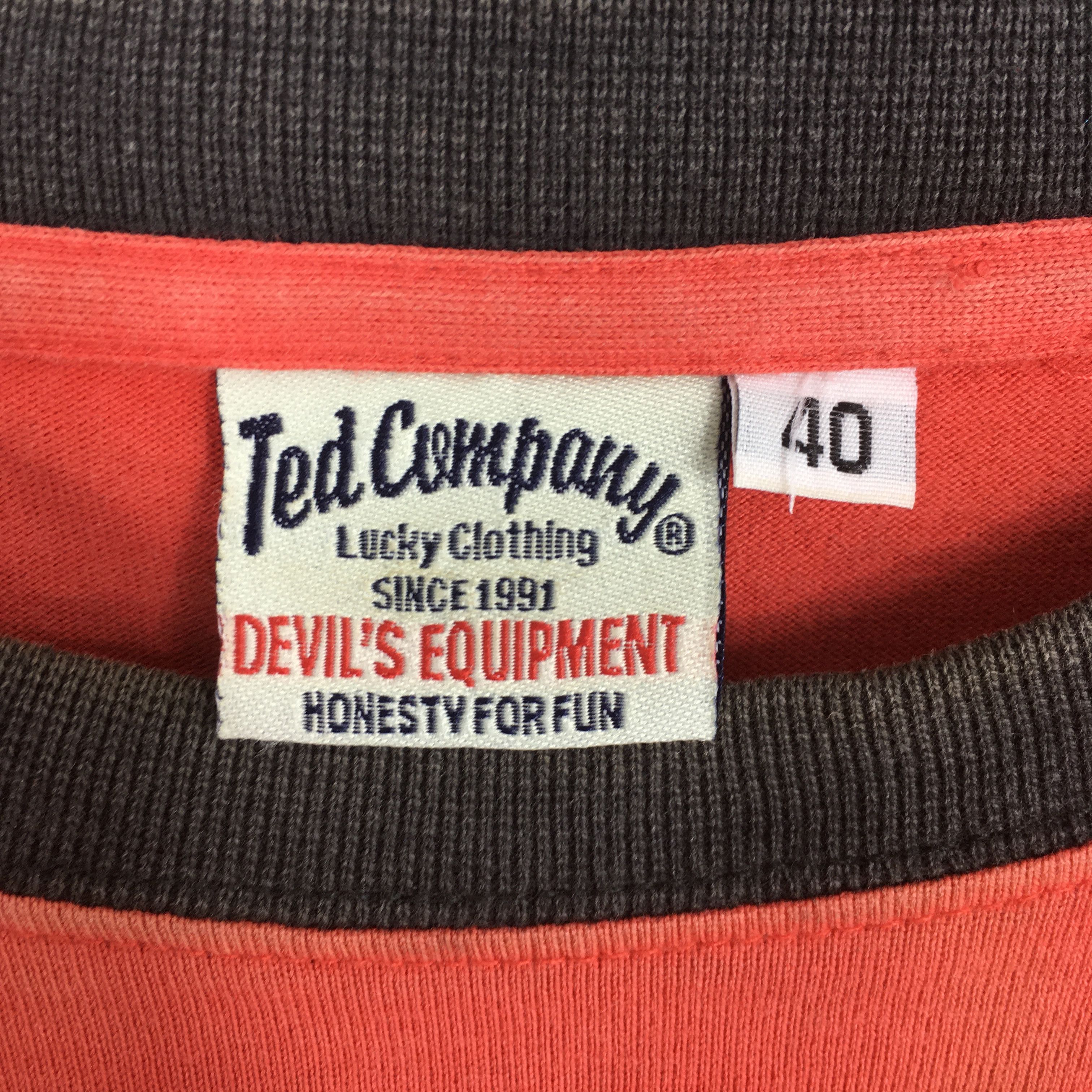 Other Ted Company Angry Teddy Red Devil M.C. Bikers T shirt S Size US S / EU 44-46 / 1 - 5 Thumbnail