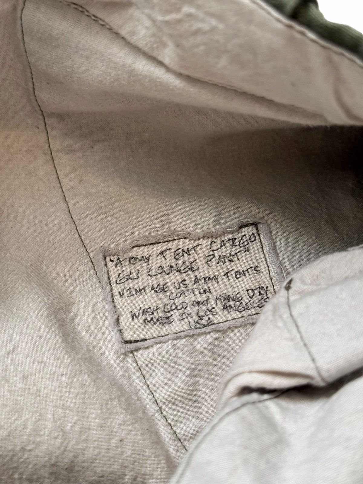 Greg Lauren Sz2 OG Sample Boro Patch Tent Army Cargo Size US 32 / EU 48 - 11 Thumbnail