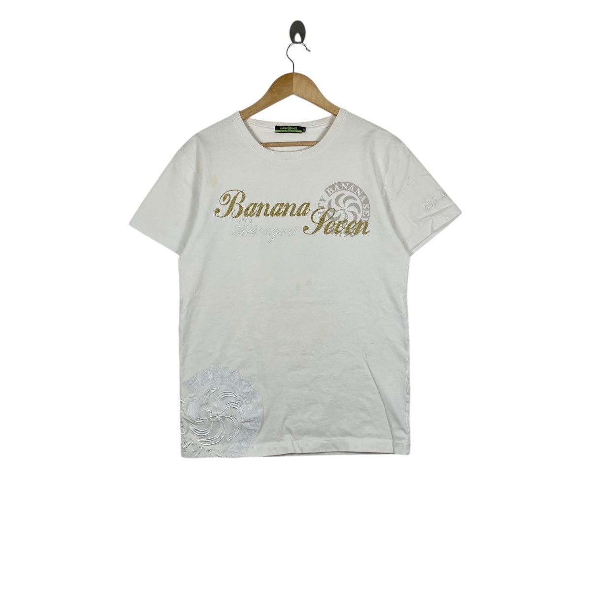 Japanese Brand Banana Seven Los Angeles Surf Tee Shirt Size US L / EU 52-54 / 3 - 1 Thumbnail