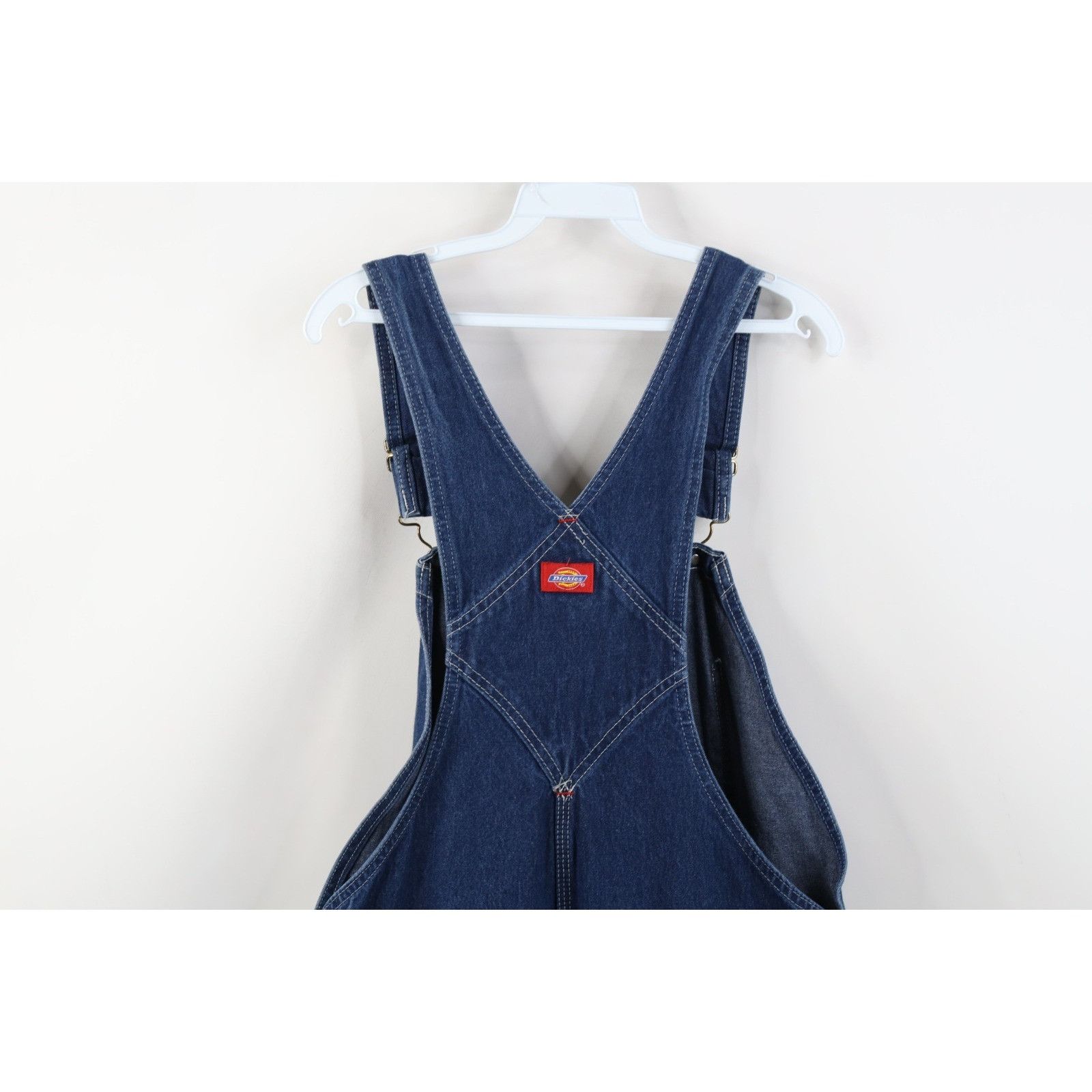 Dickies Vintage Y2K Dickies Faded Wide Leg Denim Overalls Size US 38 / EU 54 - 17 Thumbnail