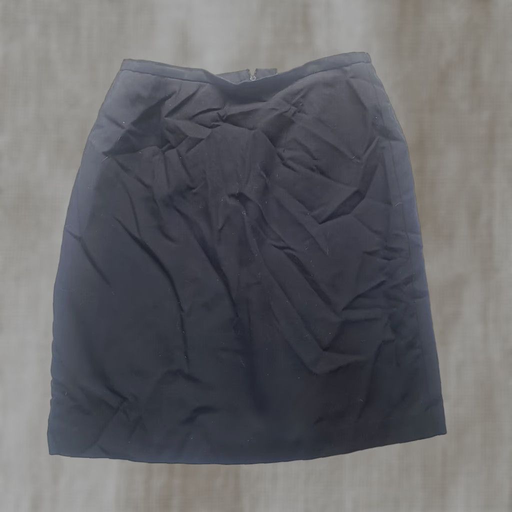 Worthington Worthington Women Skirt Knee Length Black 12 Professional Business Pencil Lined Adult Womens Size 34" / US 12 / IT 48 - 1 Thumbnail