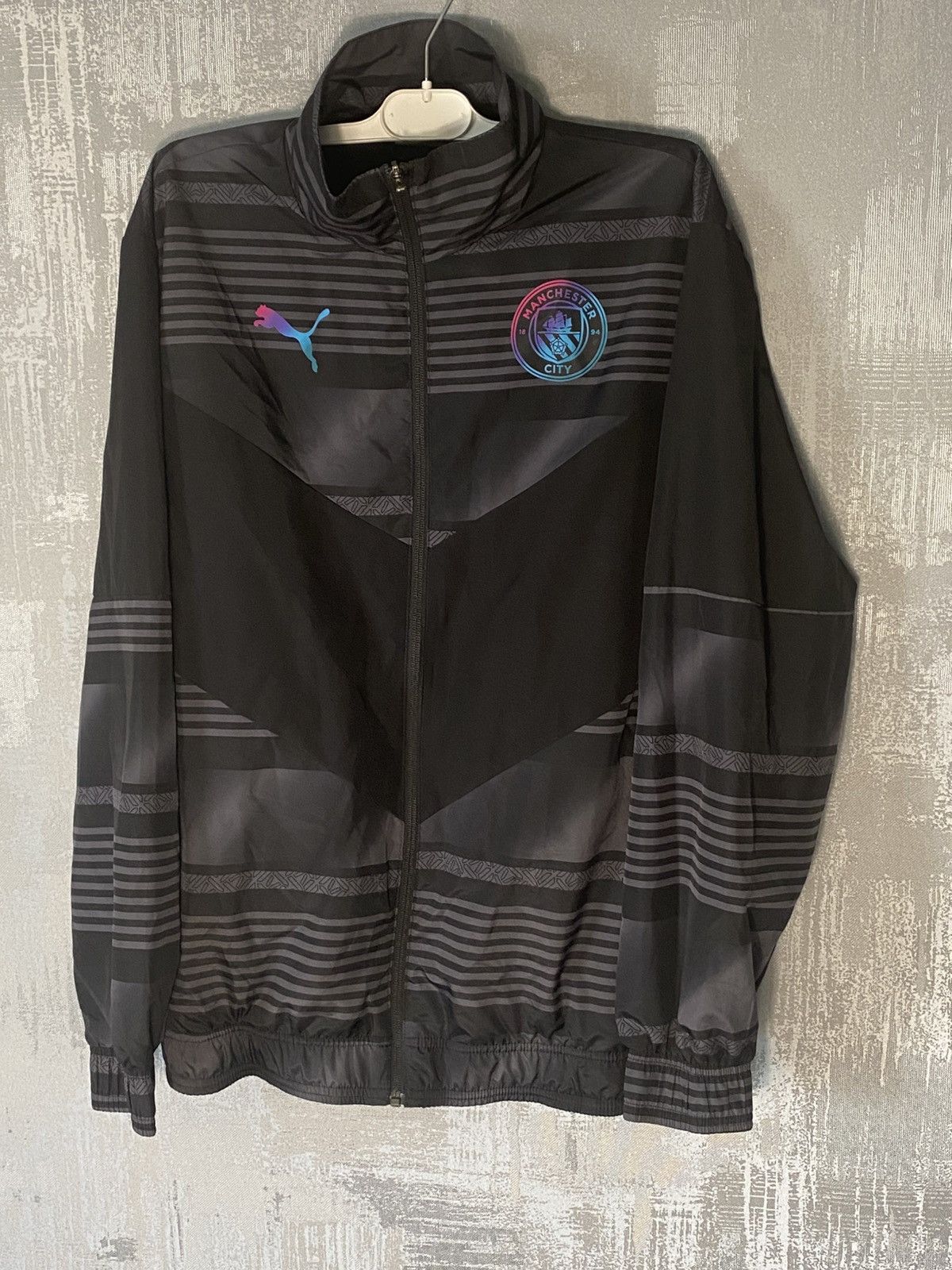 Puma Manchester City Football Soccer Jacket Zipped Puma Training Size US M / EU 48-50 / 2 - 1 Thumbnail