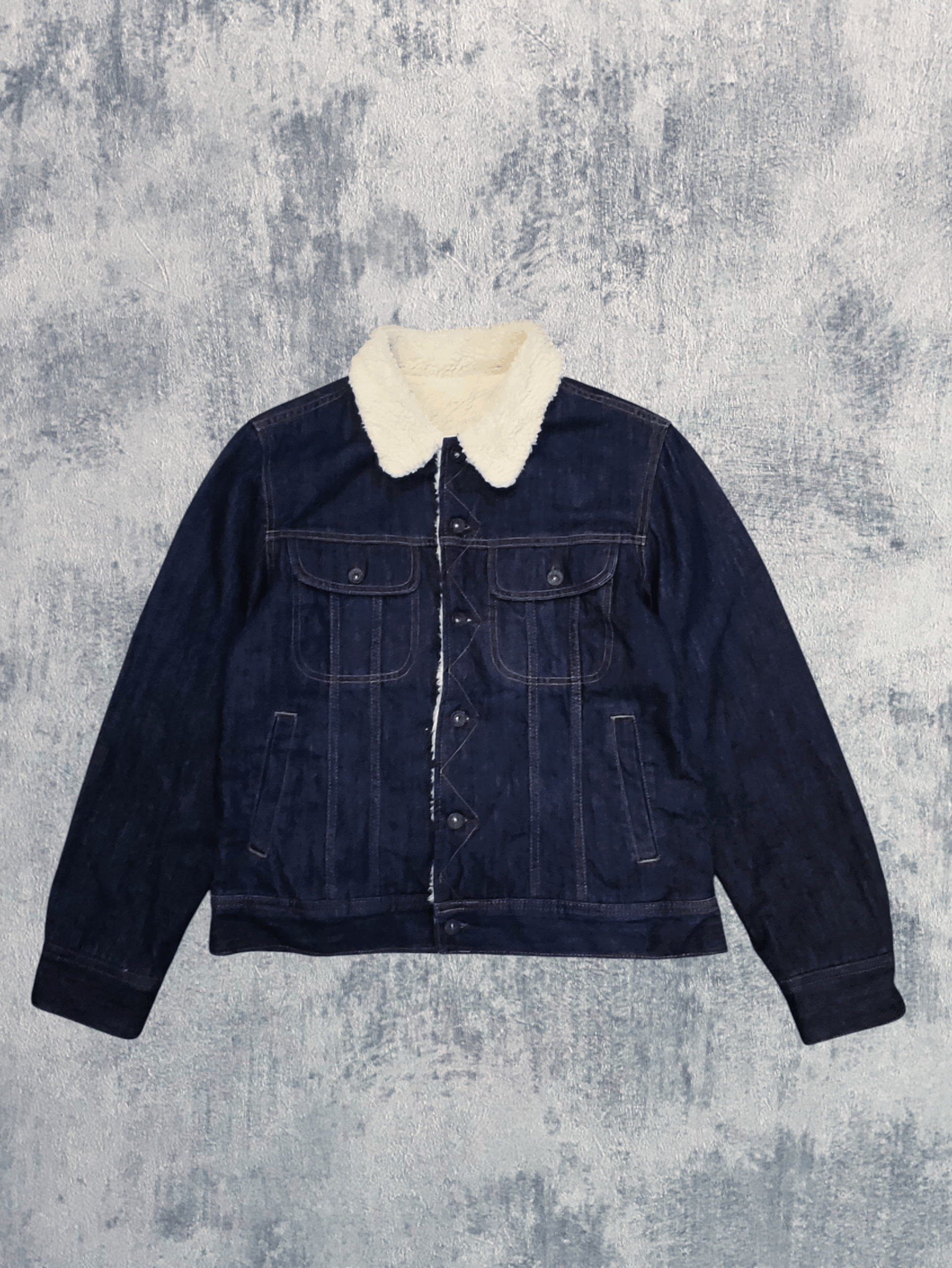 GU GU Sherpa Denim Jacket Size US S / EU 44-46 / 1 - 1 Thumbnail