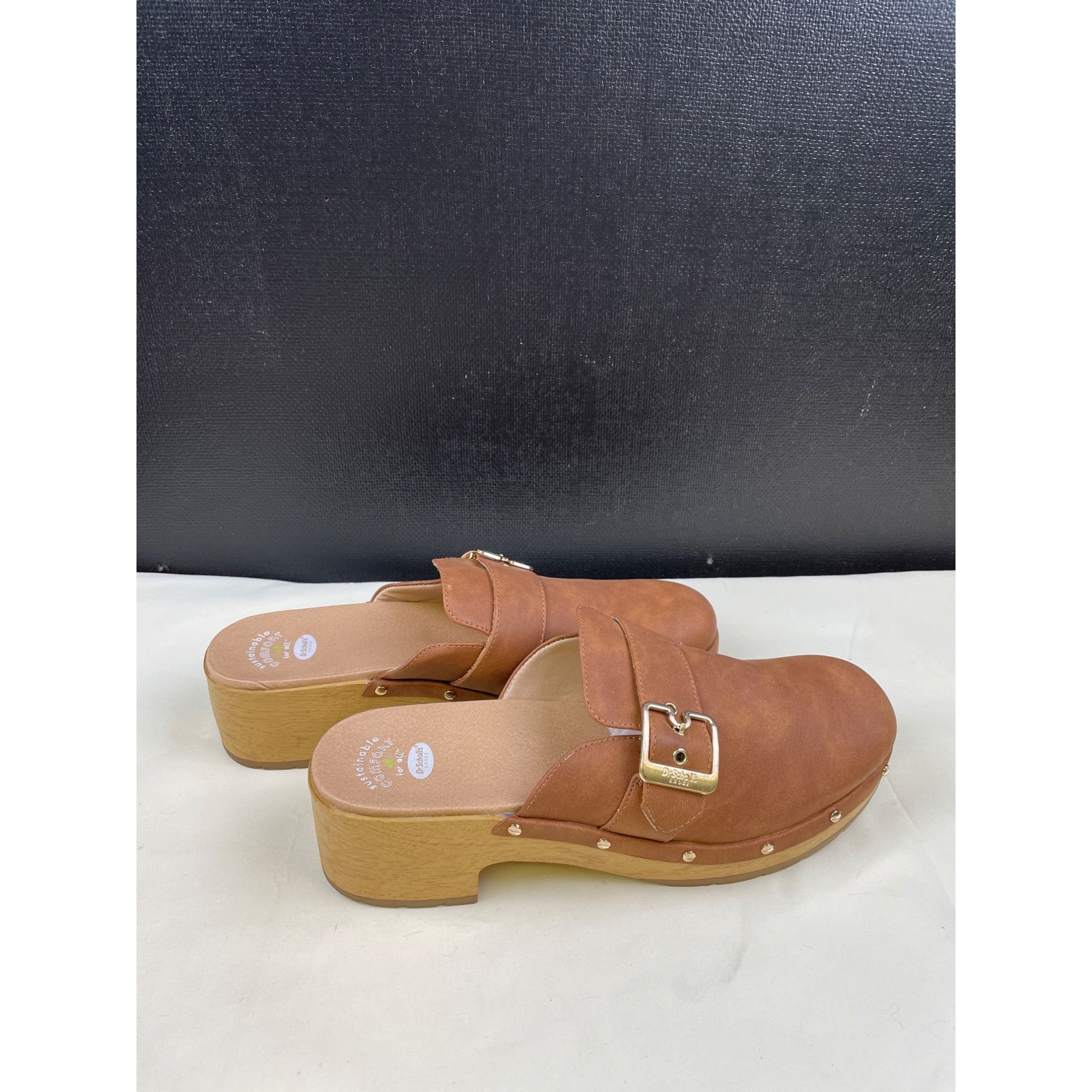 Other Dr Scholls Women's Tan Classic Clogs/Shoes/ Slip on Size 11 Size US 11 / IT 41 - 4 Thumbnail