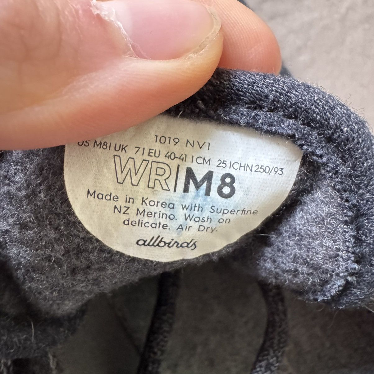 Allbirds Allbirds Wool Runner Sneakers Size US 8 / EU 41 - 8 Thumbnail