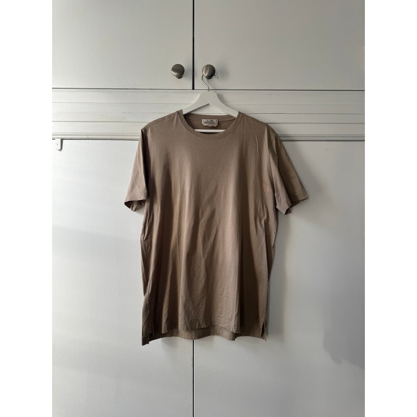 image of Hermes T-Shirt in Brown, Men's (Size XL)