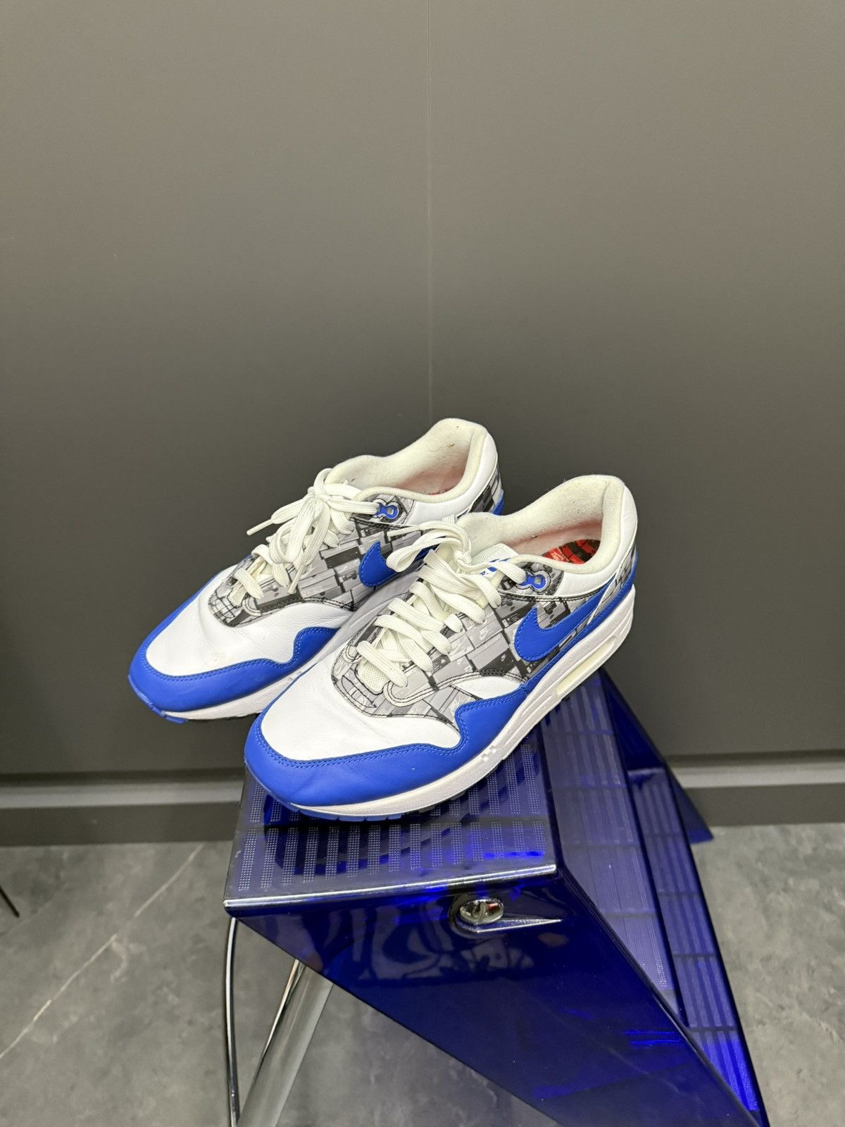 Nike × atmos Nike Air Max 1 Atmos We Love Nike Game Royal AQ0927-100 9.5 Size US 9.5 / EU 42-43 - 1 Thumbnail