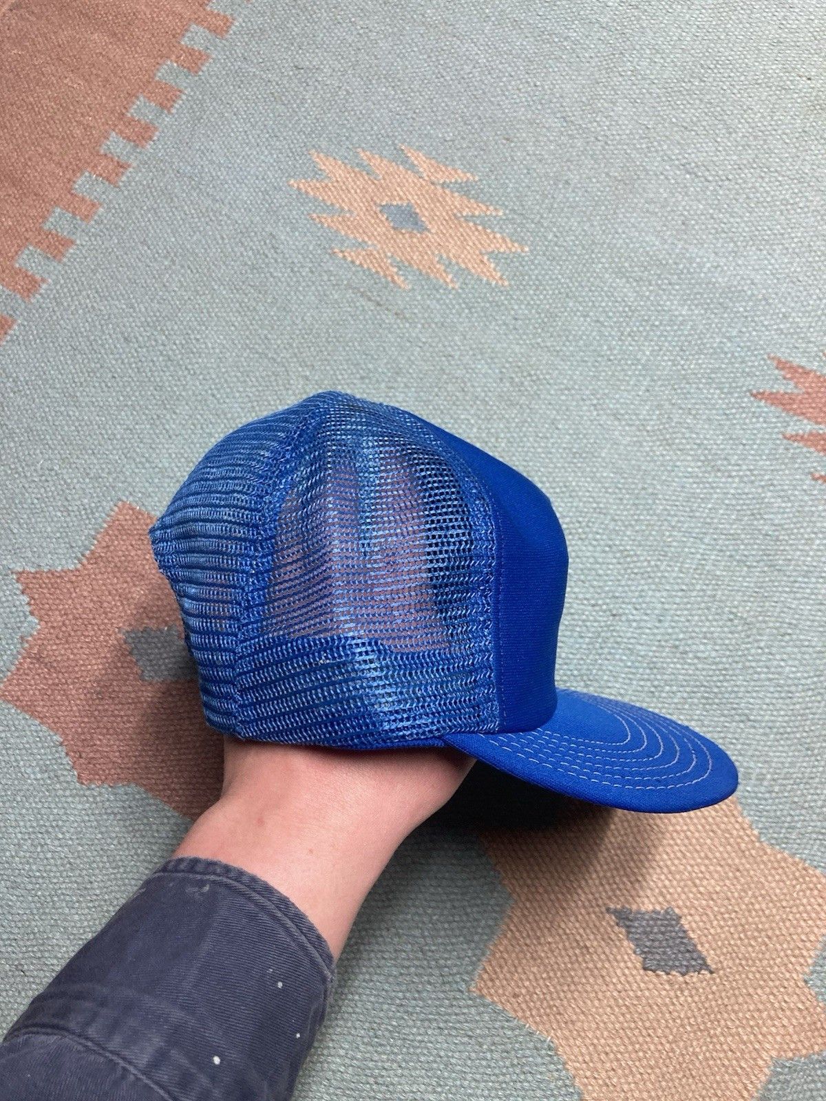 Vintage 80s trucker hat Elkton cooperative Michigan deer farm USA Size ONE SIZE - 7 Thumbnail
