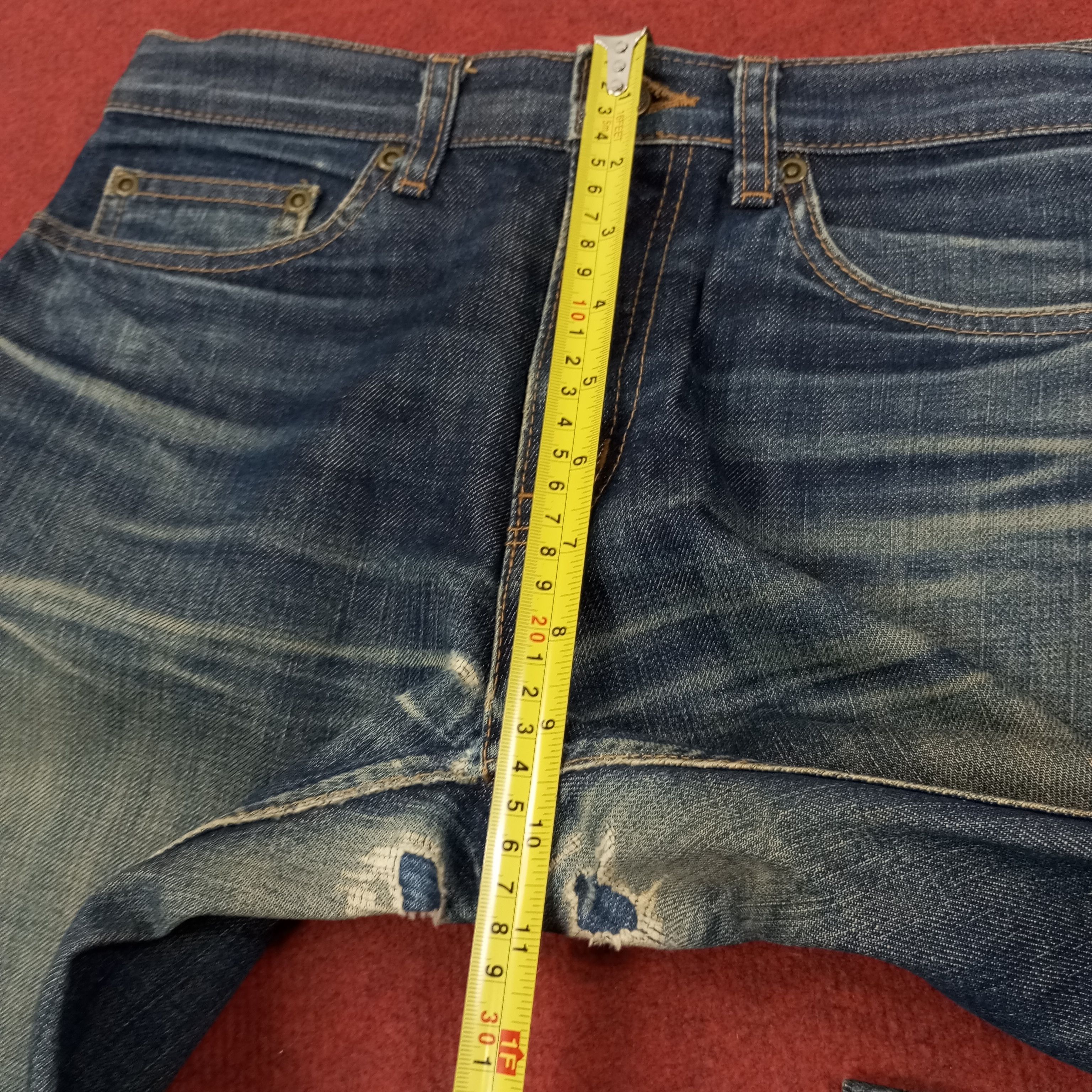Hysteric Glamour Hysteric Glamour Japaense Brand Custom Art Jeans c252n4 Size US 29 - 8 Thumbnail