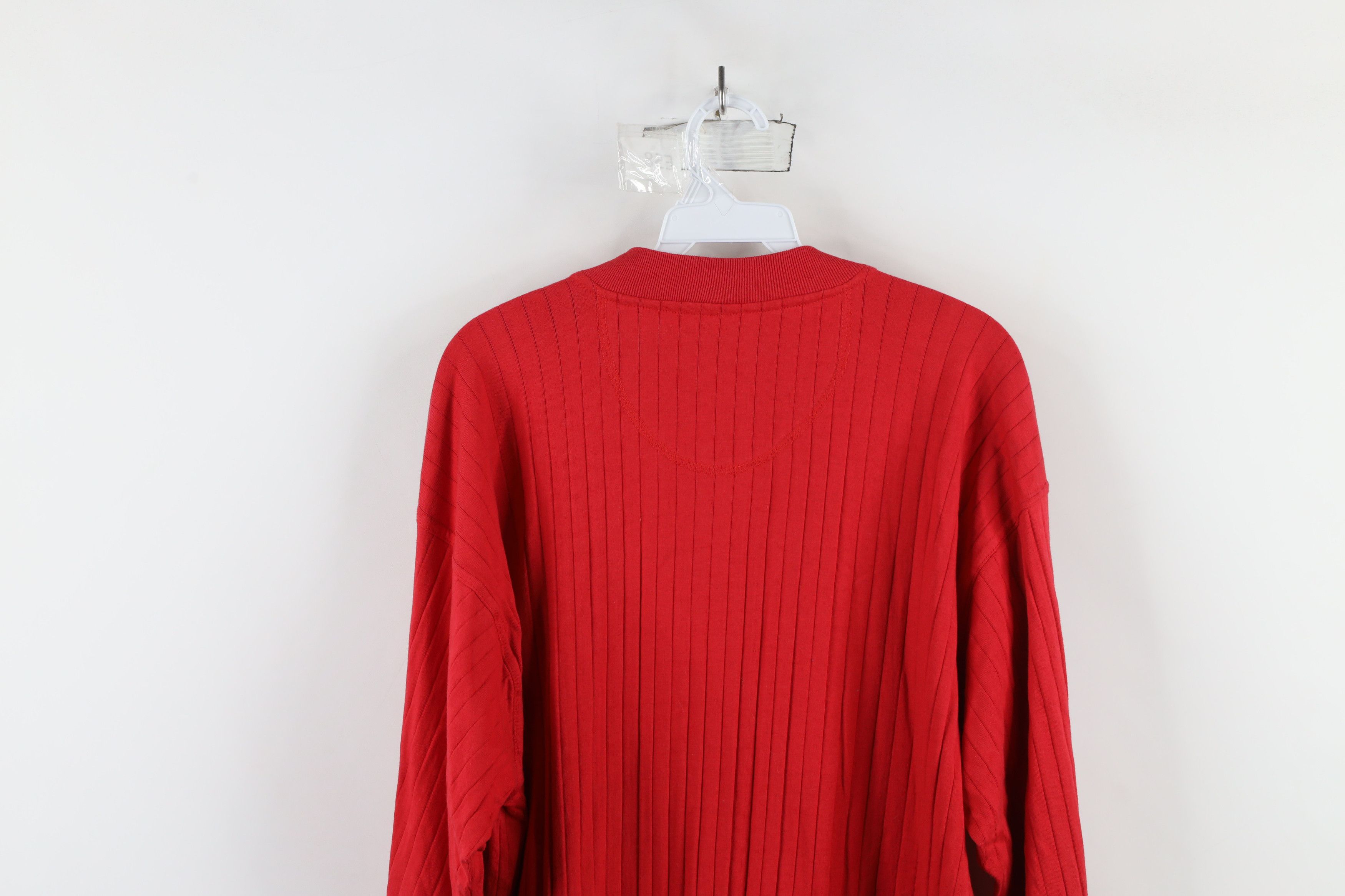Vintage Vintage 90s Streetwear Baggy Long Sleeve Henley T-Shirt Size US M / EU 48-50 / 2 - 13 Thumbnail