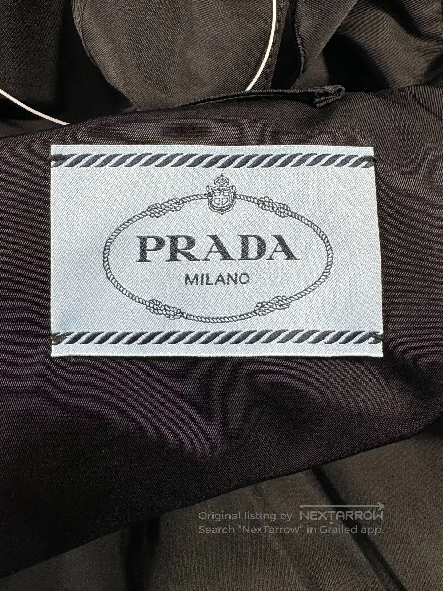 Prada Prada Triangle Logo Oversize Nylon Jacket| Size US S / EU 44-46 / 1 - 5 Thumbnail