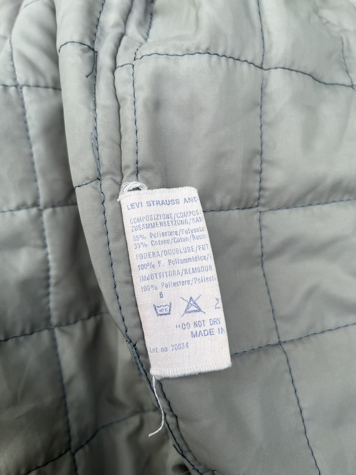 Levi's Vintage Clothing Vintage 80s Levis Double Big Pocket Padded Jacket Size US M / EU 48-50 / 2 - 12 Thumbnail