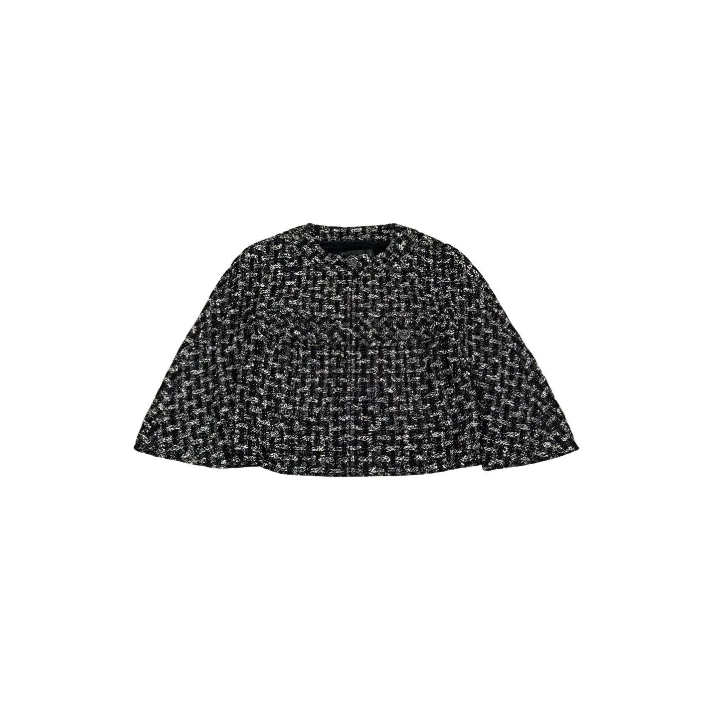 Chanel Chanel Monochrome Tweed Jacket Size 38 Size S / US 4 / IT 40 - 1 Thumbnail