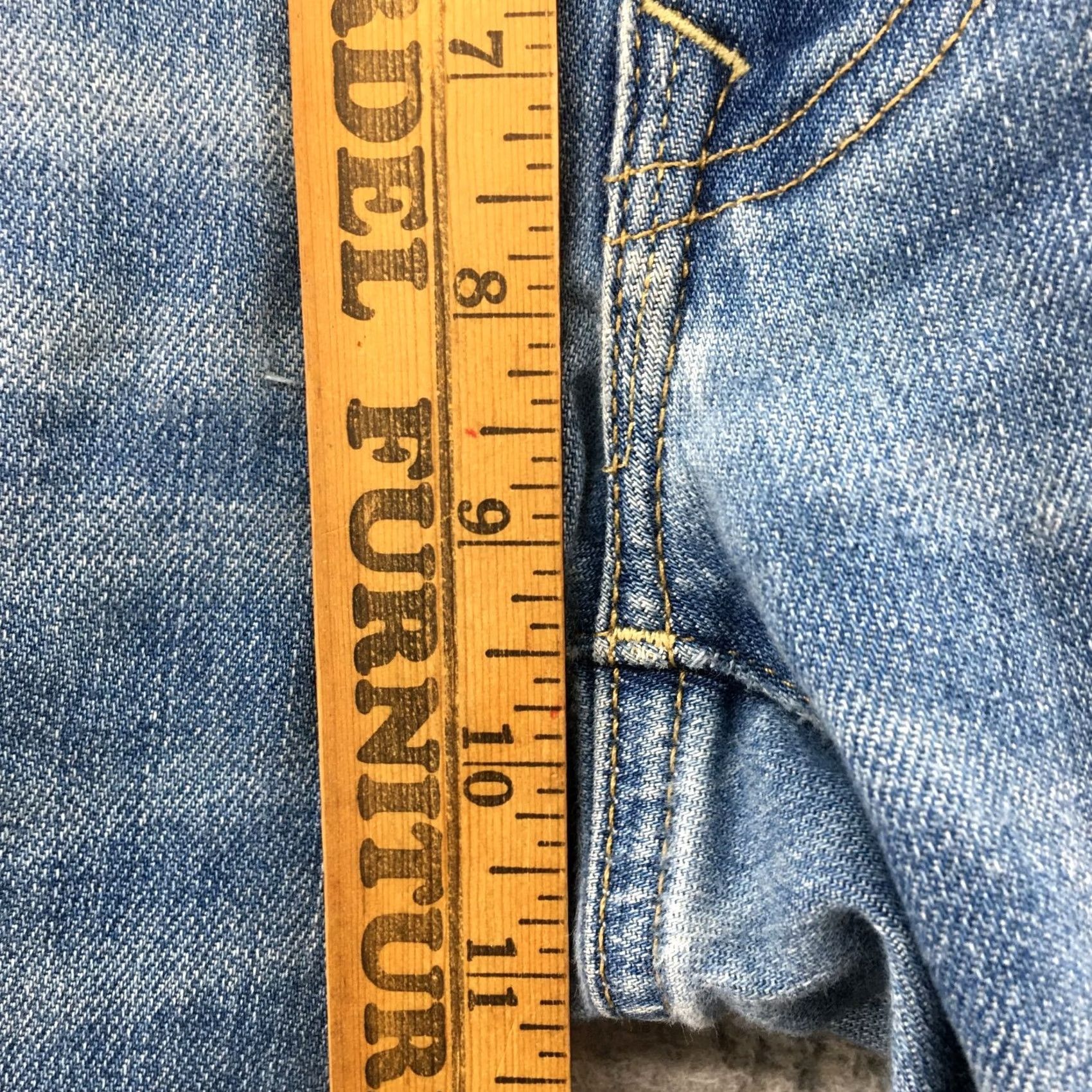 American Eagle Outfitters American Eagle Slim Next Level Airflex Jeans Mens 30x30 Blue Size US 30 / EU 46 - 7 Thumbnail