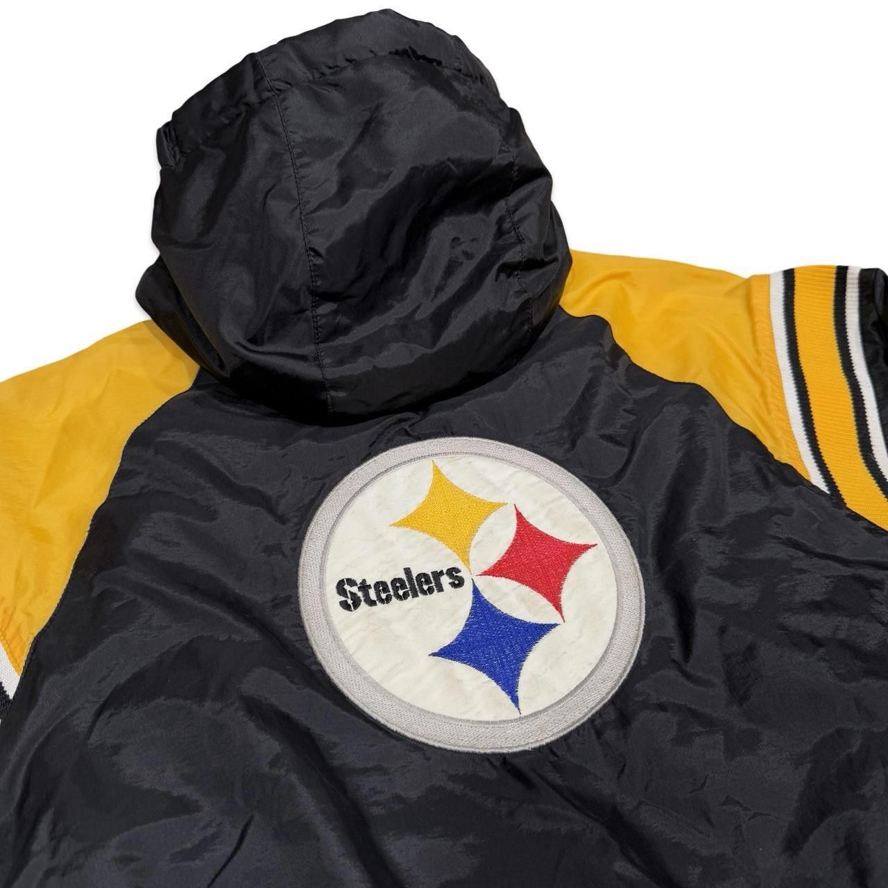Starter Vintage Pittsburgh Steelers 90s Starter NFL Jacket Size US XXS / EU 40 - 3 Thumbnail
