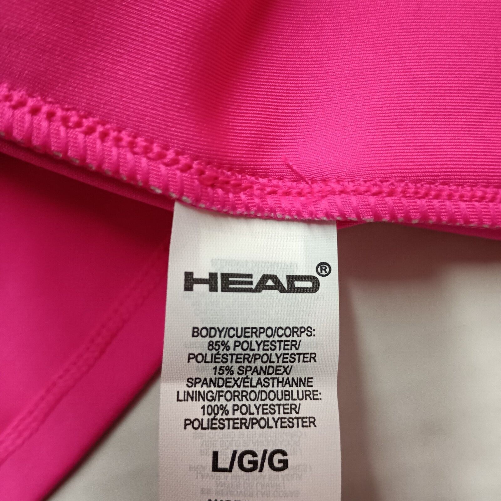 Other HEAD Breakpoint Piping Bra Tank Top Women's Size L Pink Size L / US 10 / IT 46 - 7 Thumbnail