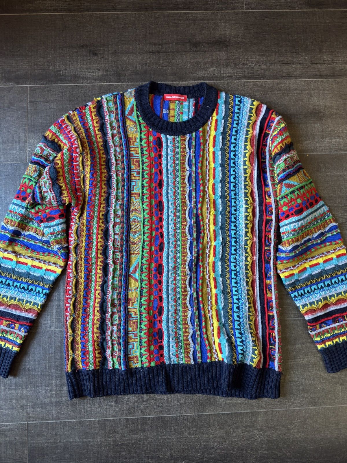 Gosha Rubchinskiy Gosha Coogi Sweater Size US L / EU 52-54 / 3 - 1 Thumbnail