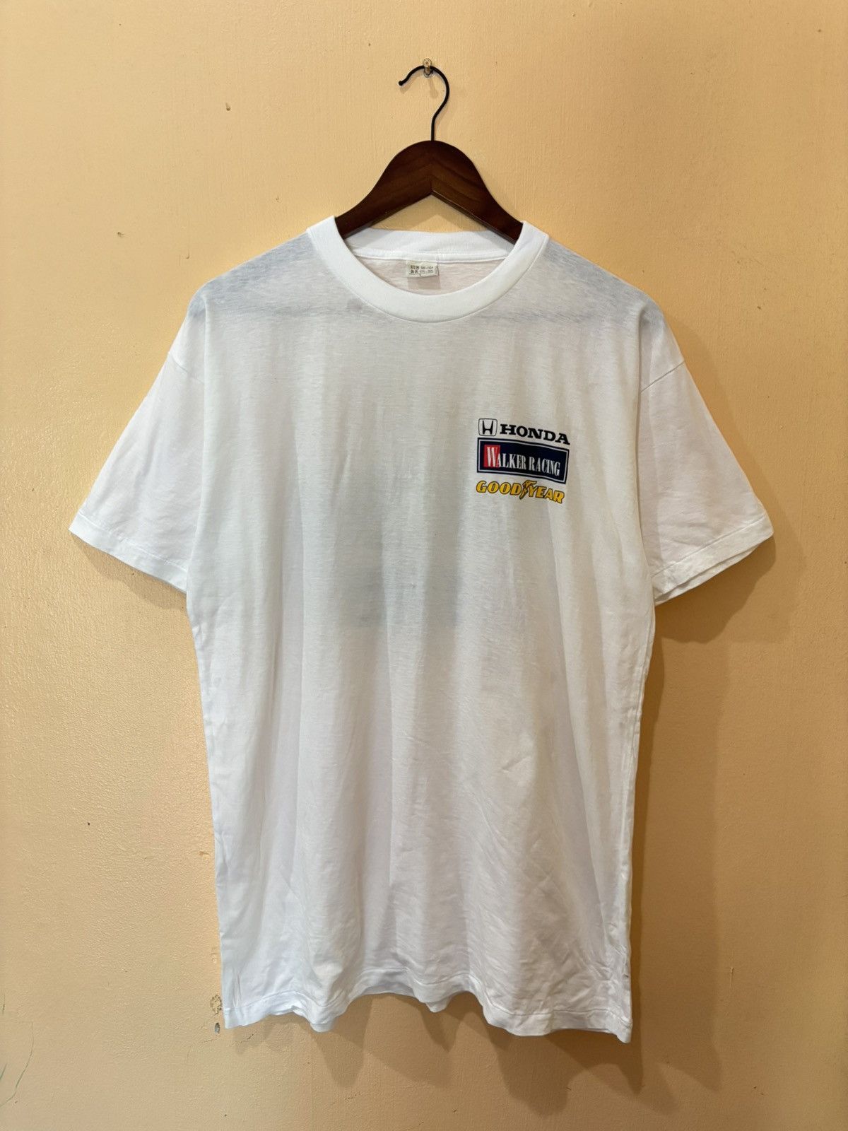 Honda Vintage Honda Good Year Walker Racing Tshirt Size US L / EU 52-54 / 3 - 2 Thumbnail