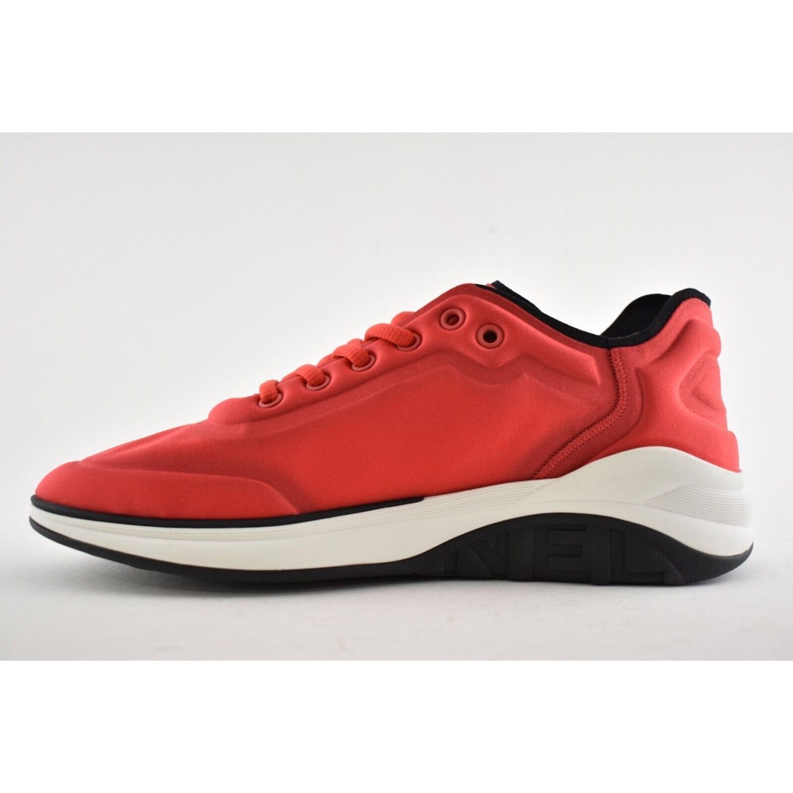 Chanel 19P Lycra CC Logo Lace Up Low Top Trainer Sneaker 36.5 Size US 6.5 / IT 36.5 - 7 Thumbnail