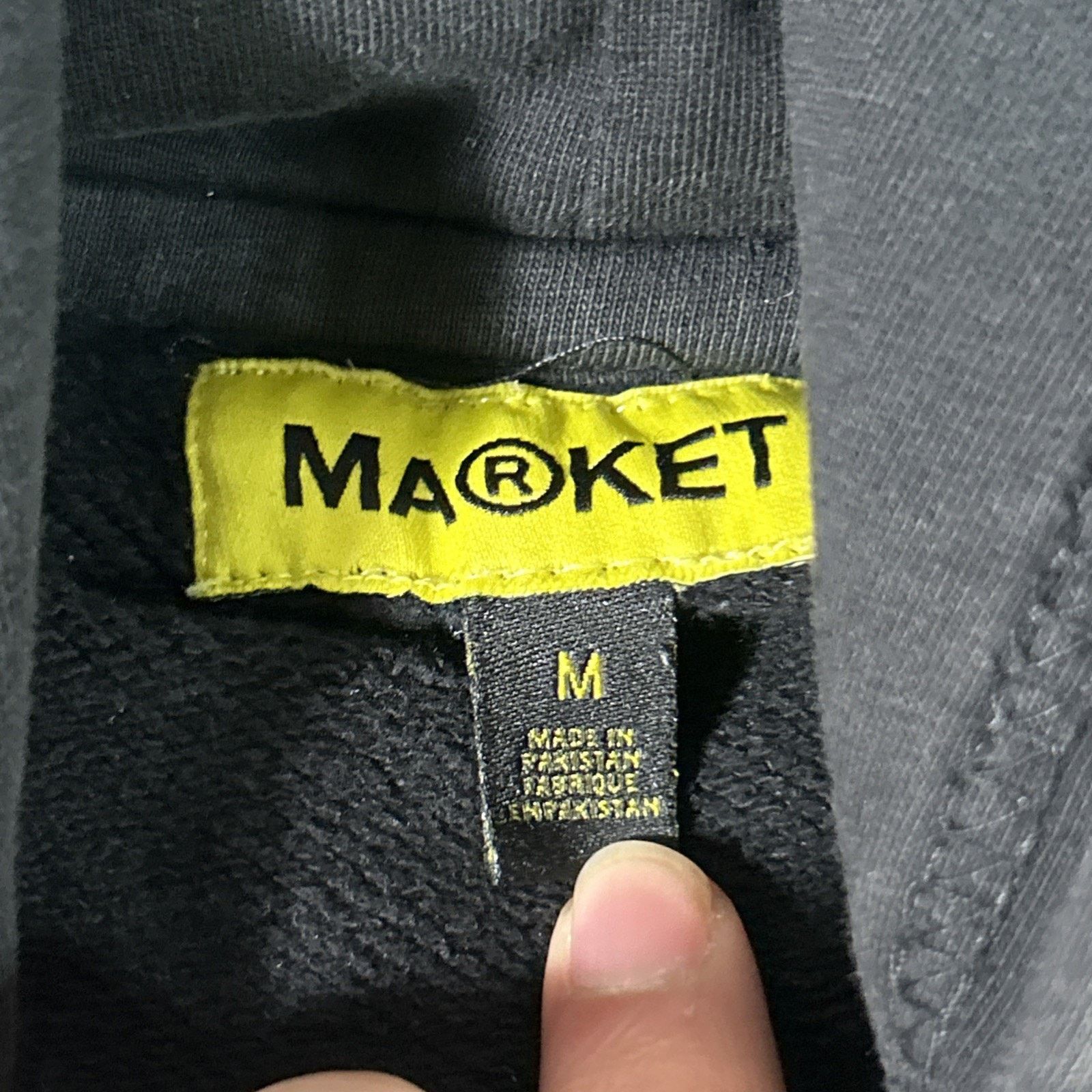 Market Chinatown Market Heavyweight Pullover Hoodie Medium SpellOut Size US M / EU 48-50 / 2 - 6 Thumbnail