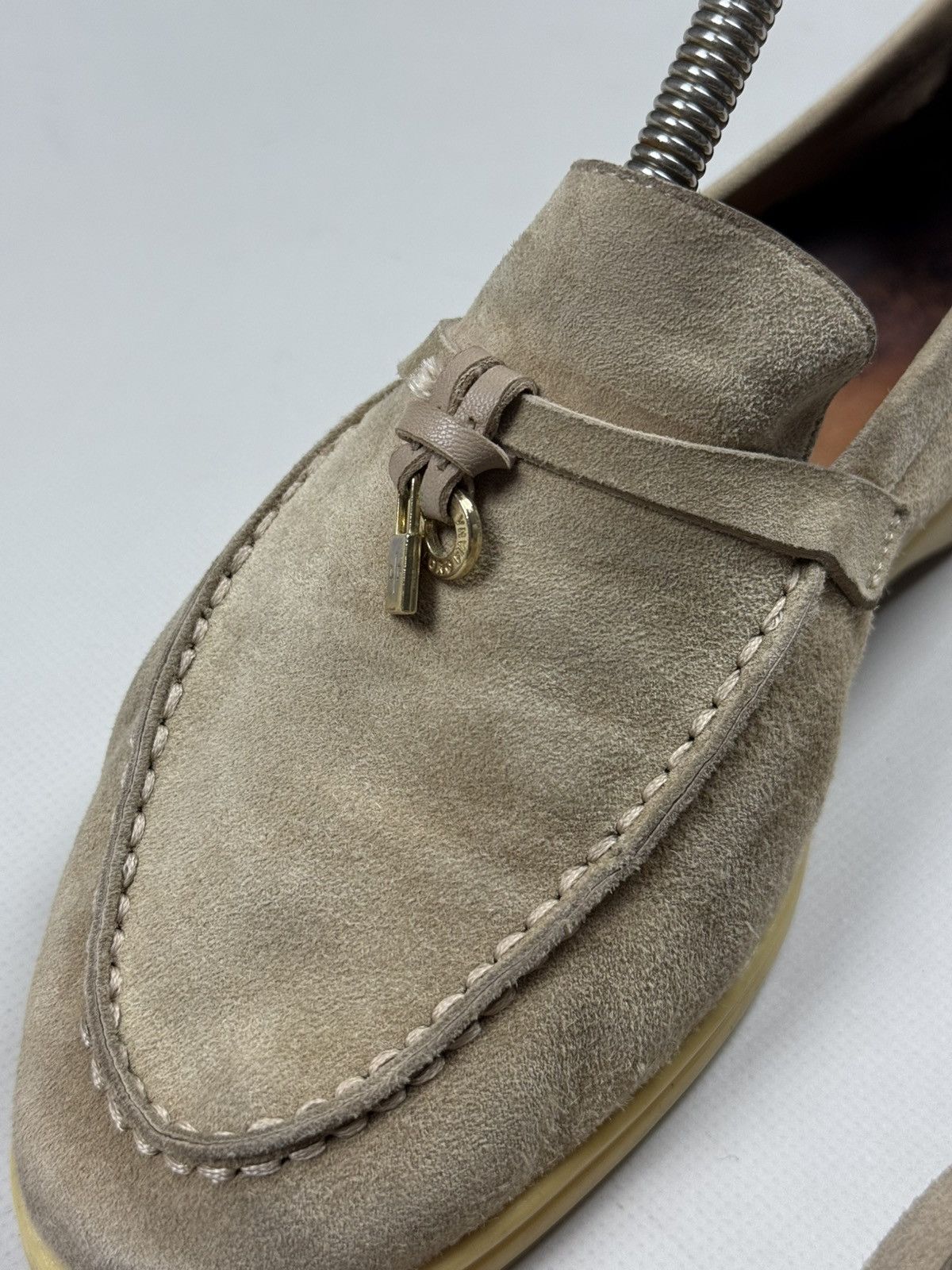 Loro Piana Loro Piana Summer Walk Ladies Low Suede Loafers Ballets Size US 8 / IT 38 - 15 Thumbnail