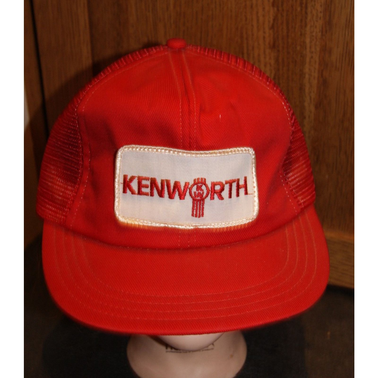 Vintage VTG Kenworth Trucks Red Trucker Snap Mesh Hat Cap Patch USA Size ONE SIZE - 1 Thumbnail